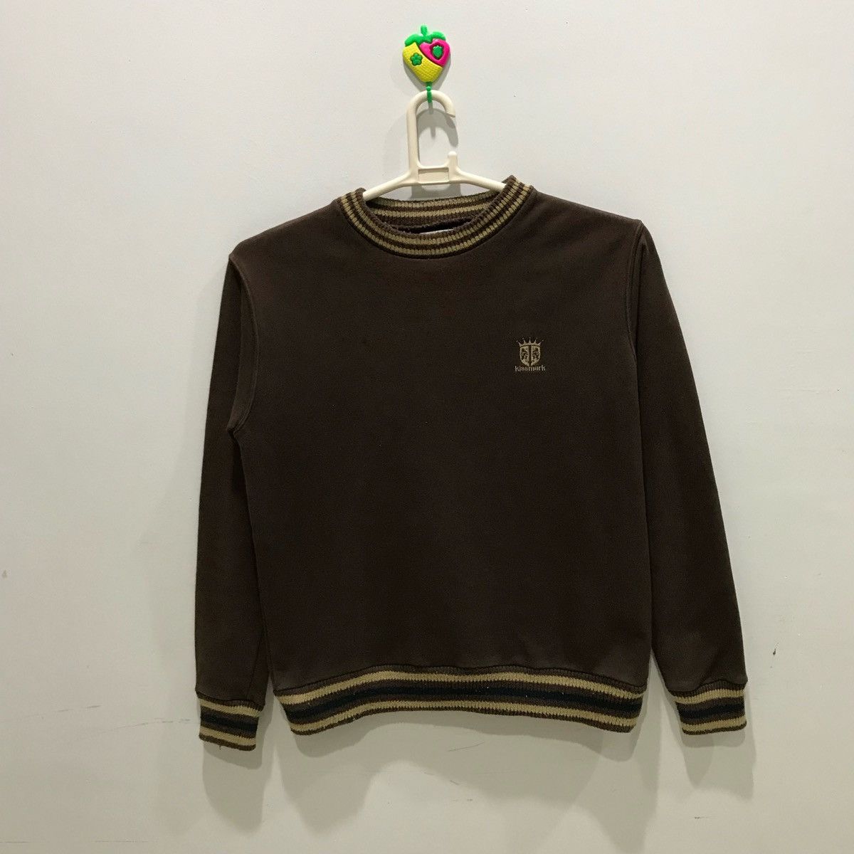 Japanese Brand × Vintage KISSMARK Sweatshirts Small Logo Size M Size US M / EU 48-50 / 2 - 1 Thumbnail