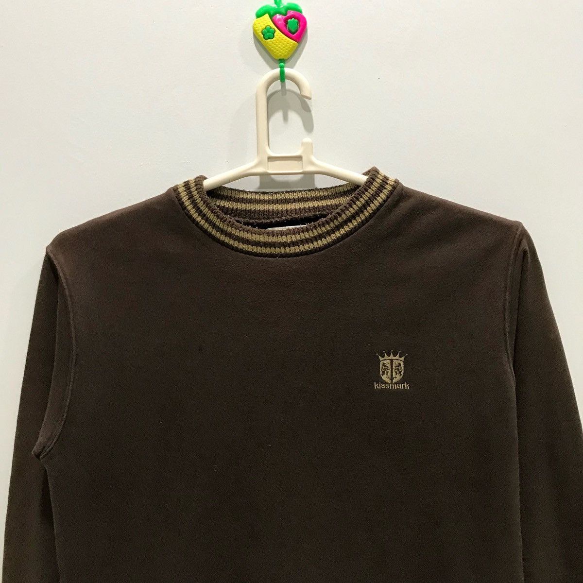 Japanese Brand × Vintage KISSMARK Sweatshirts Small Logo Size M Size US M / EU 48-50 / 2 - 2 Thumbnail
