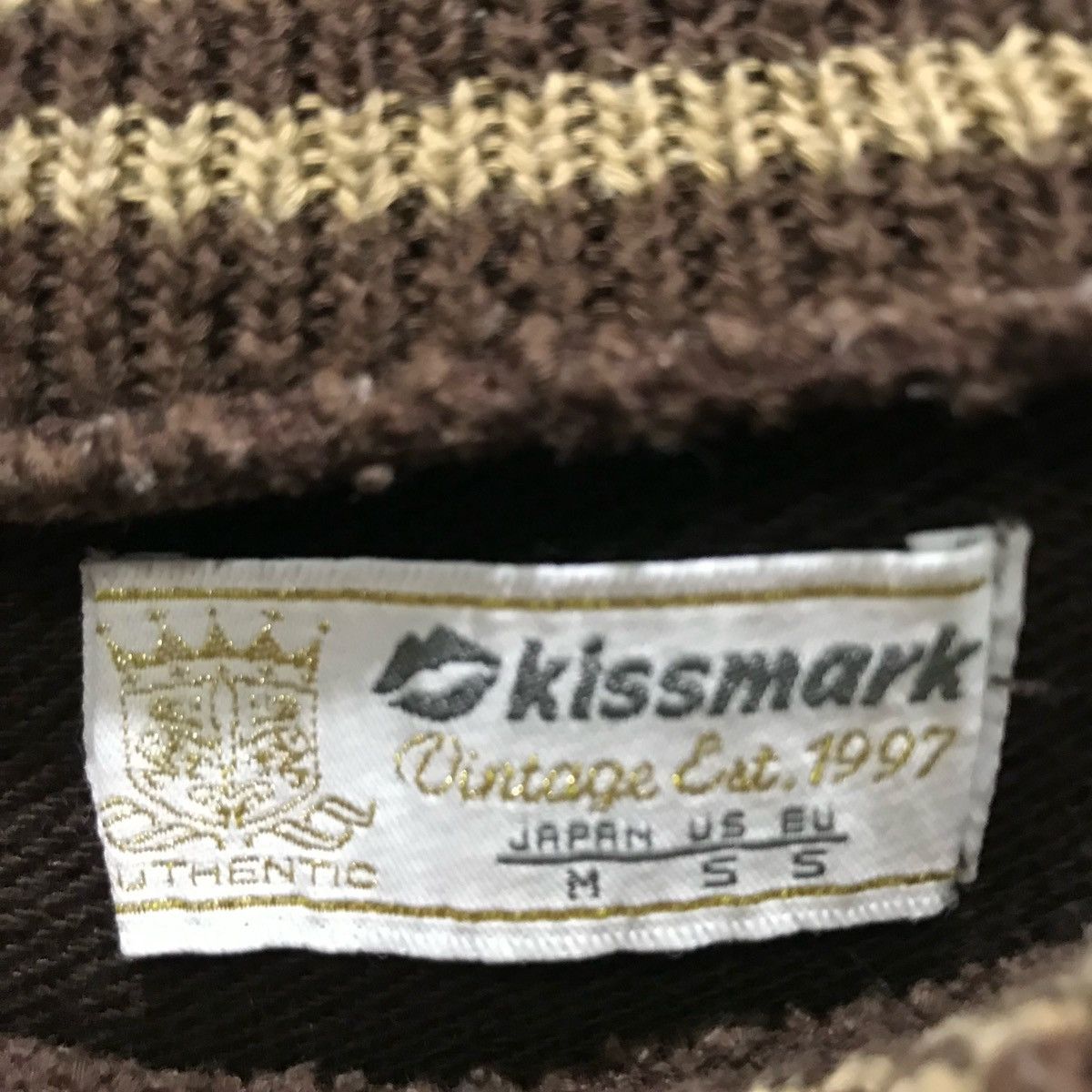Japanese Brand × Vintage KISSMARK Sweatshirts Small Logo Size M Size US M / EU 48-50 / 2 - 3 Thumbnail