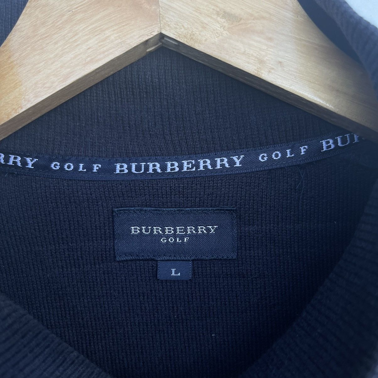 Burberry Burberry Striped Full Zip Sweater Size US L / EU 52-54 / 3 - 5 Thumbnail
