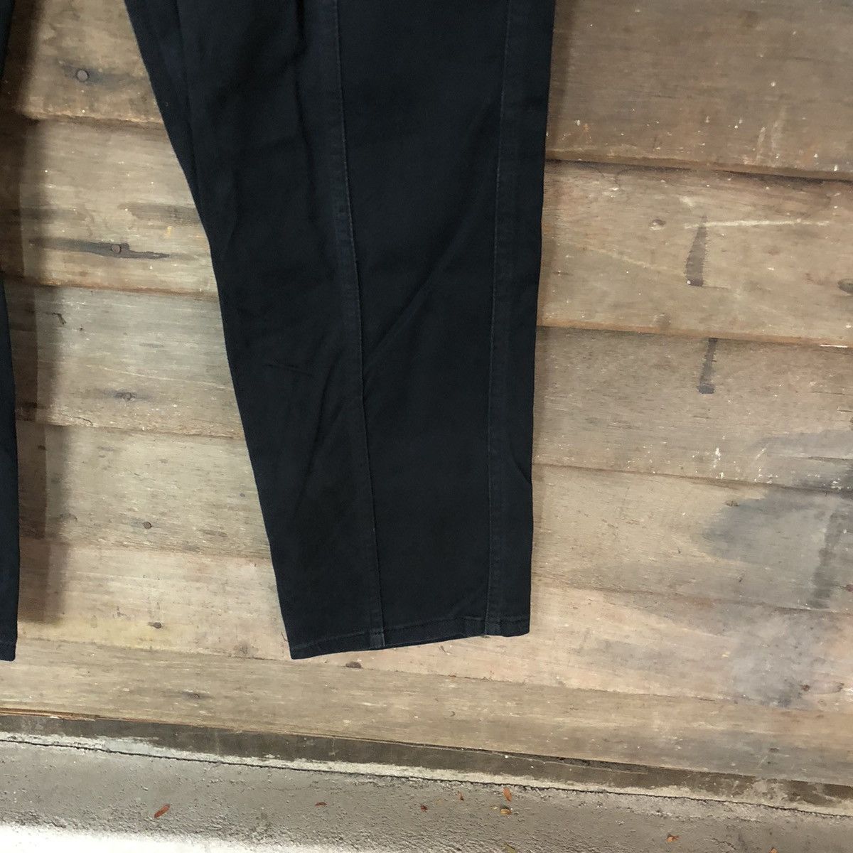 Japanese Brand Hop Kins Black streetwear multi pocket Cargo Pants #4481 Size US 33 - 9 Thumbnail