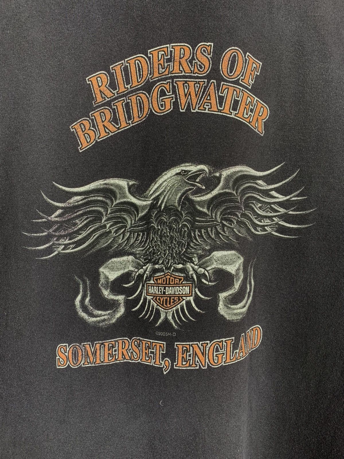 Harley Davidson Harley Davidson Somerset England t-shirts 2005 fire print Size US L / EU 52-54 / 3 - 11 Thumbnail