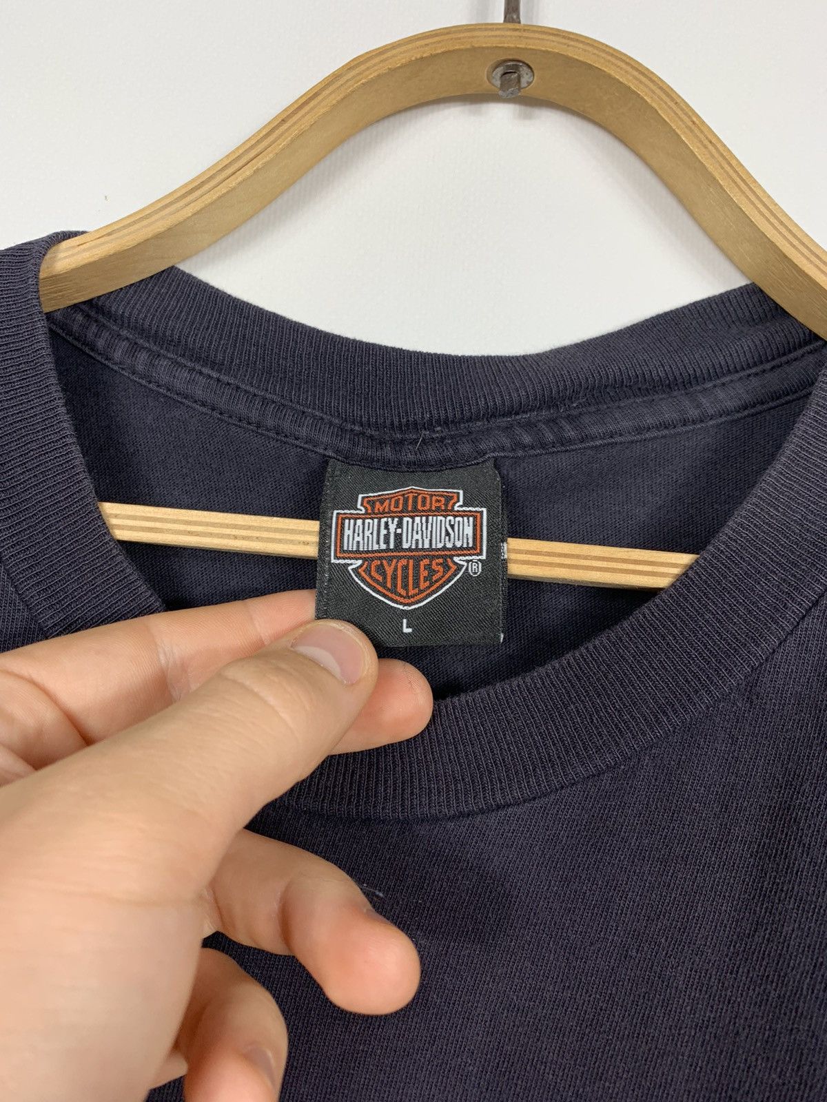 Harley Davidson Harley Davidson Somerset England t-shirts 2005 fire print Size US L / EU 52-54 / 3 - 7 Thumbnail