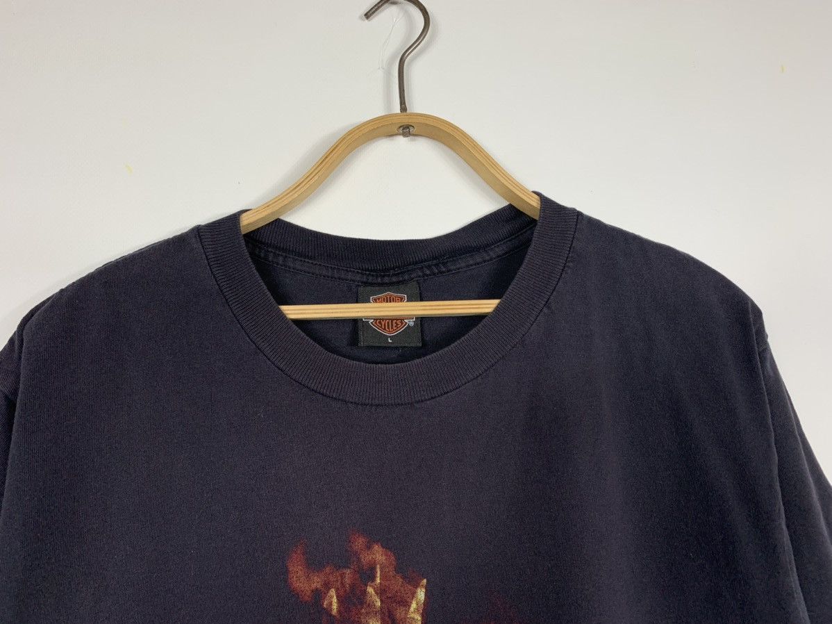 Harley Davidson Harley Davidson Somerset England t-shirts 2005 fire print Size US L / EU 52-54 / 3 - 3 Thumbnail