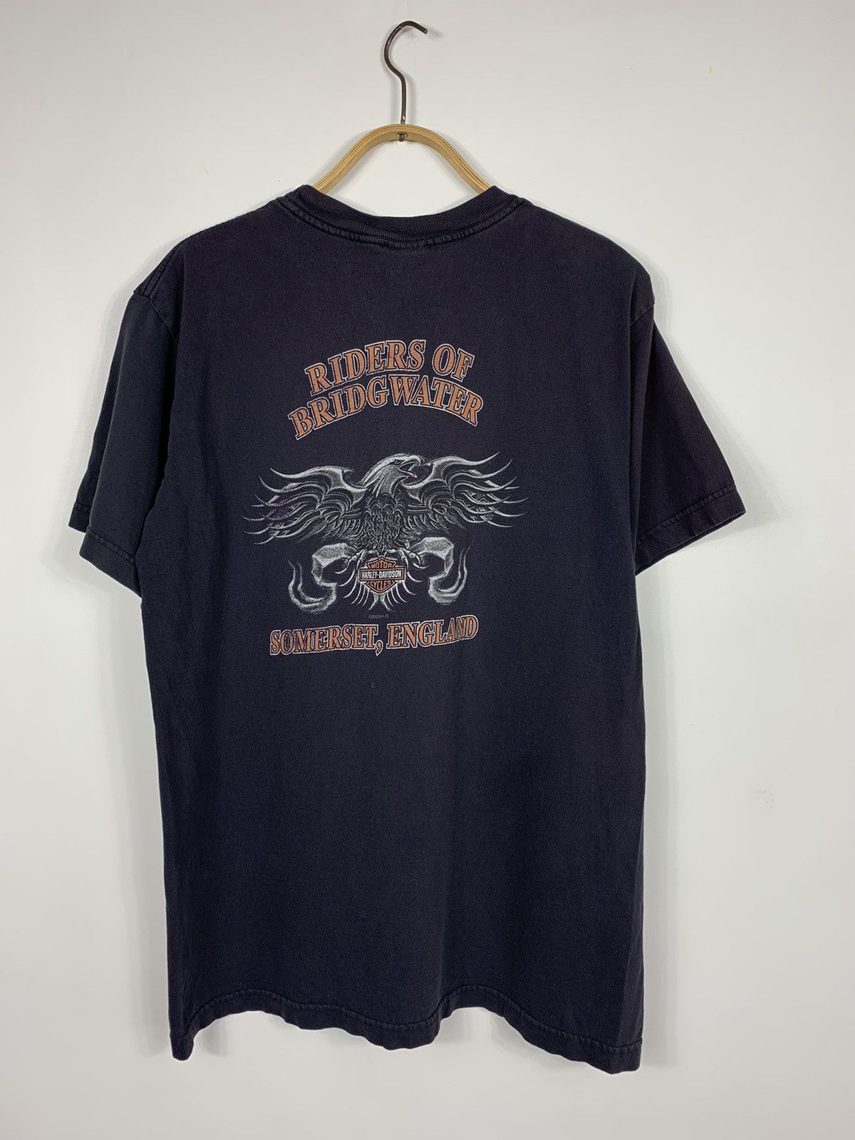 Harley Davidson Harley Davidson Somerset England t-shirts 2005 fire print Size US L / EU 52-54 / 3 - 10 Thumbnail