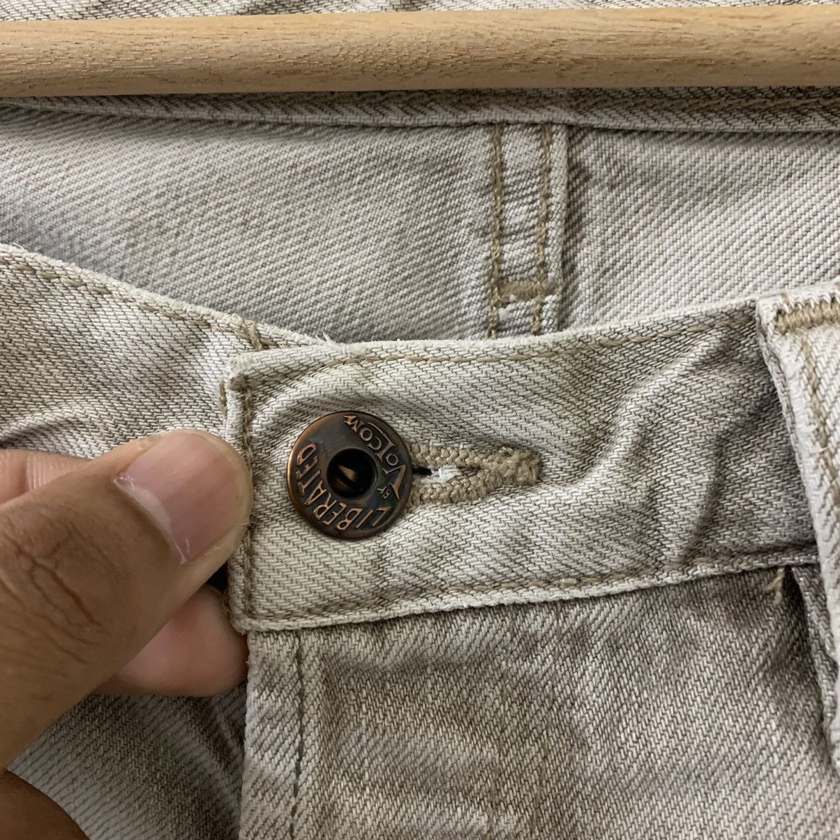 Vintage × Volcom VINTAGE VOLCOM LIBERATED JEANS Size US 34 / EU 50 - 3 Thumbnail