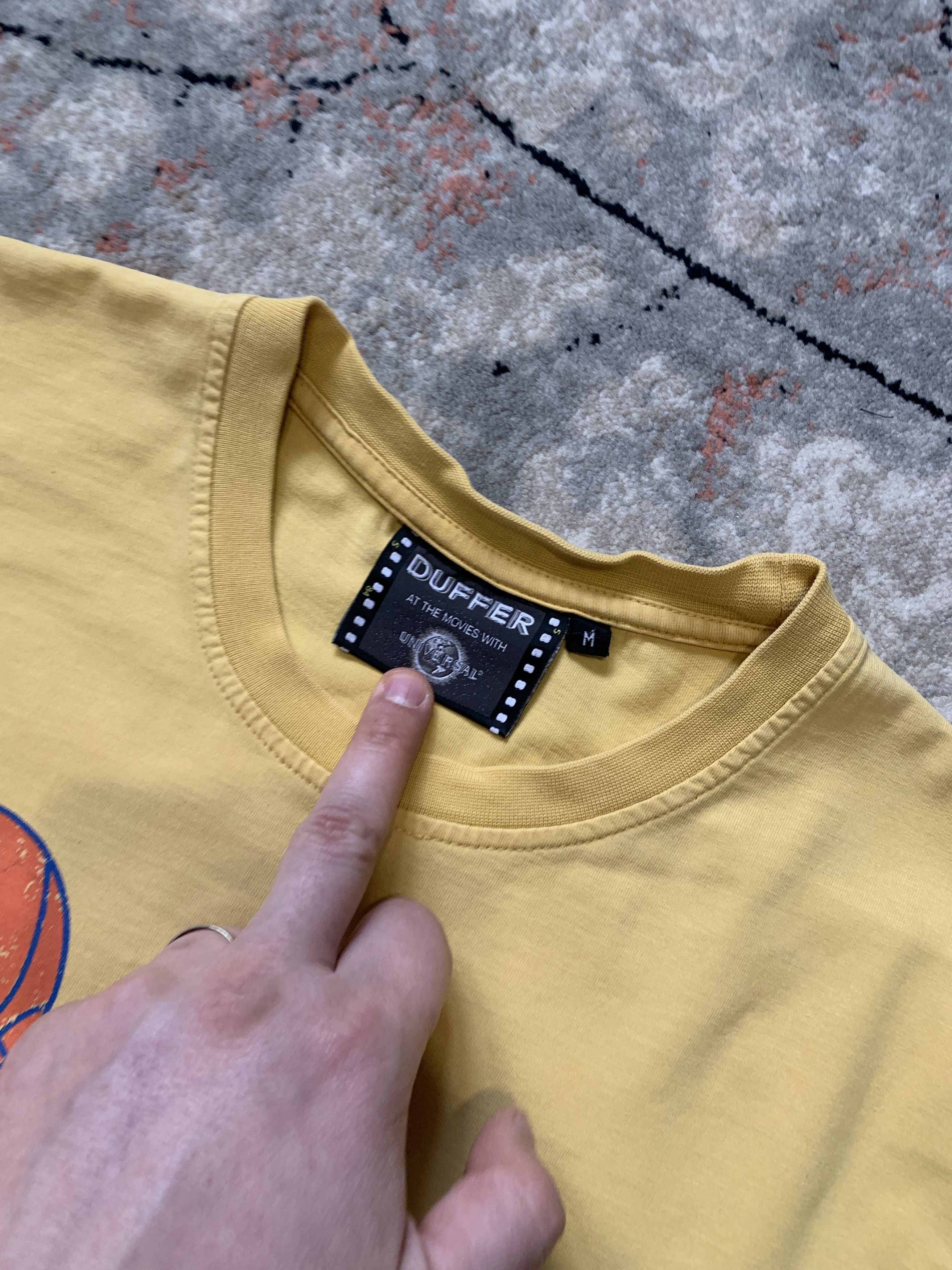 Universal Studios × Vintage E.T. Extra Terrestial Movie Duffer T-Shirt Size US M / EU 48-50 / 2 - 3 Thumbnail