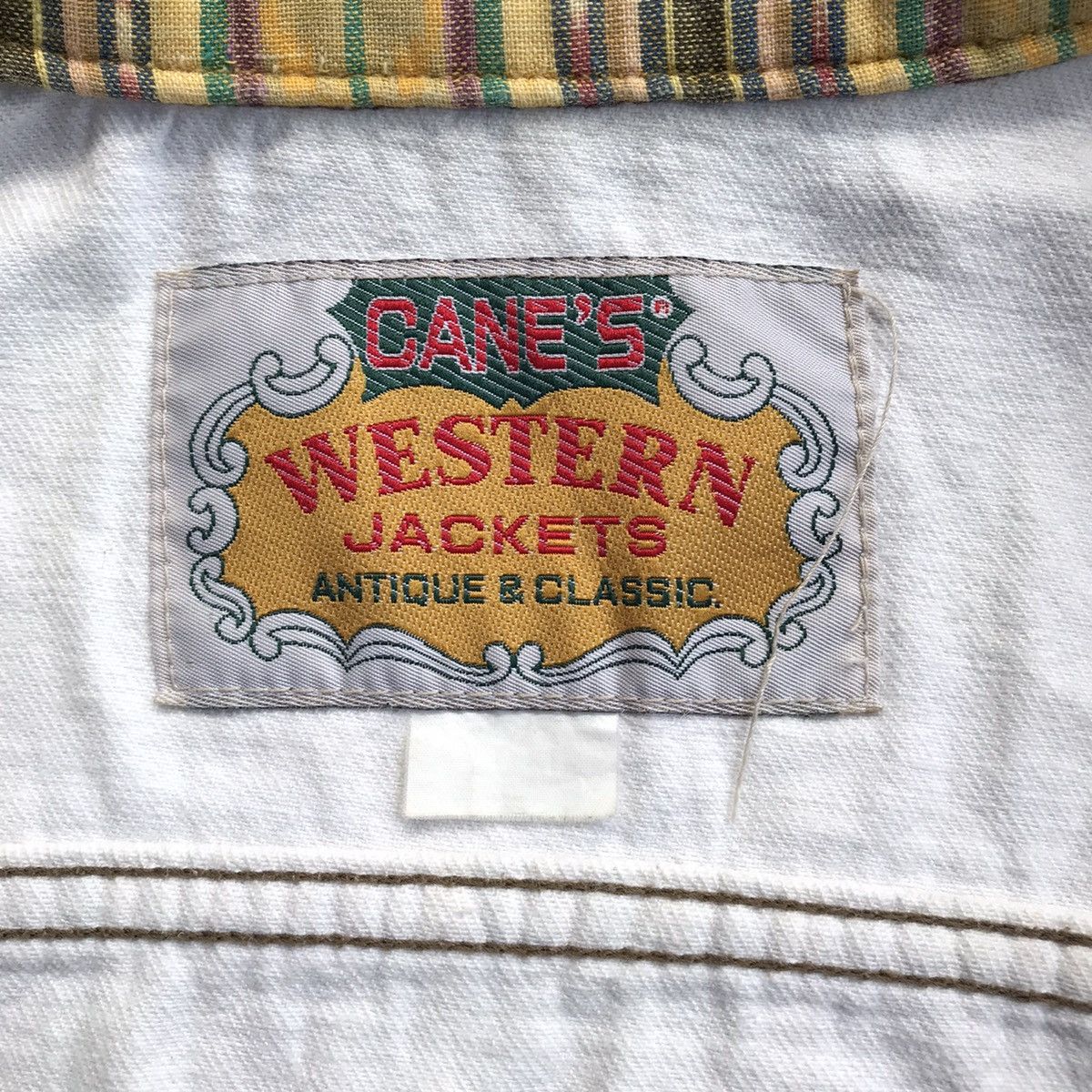Japanese Brand × Sugar Cane Vtg Cane's Western Navajo Trucker Denim Jacket Size US M / EU 48-50 / 2 - 8 Thumbnail