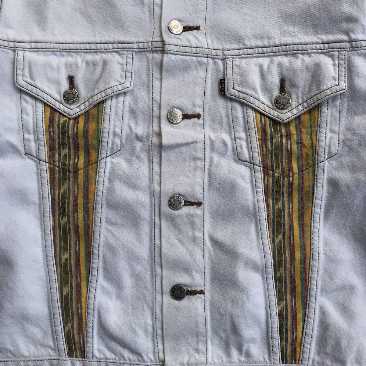 Japanese Brand × Sugar Cane Vtg Cane's Western Navajo Trucker Denim Jacket Size US M / EU 48-50 / 2 - 6 Thumbnail