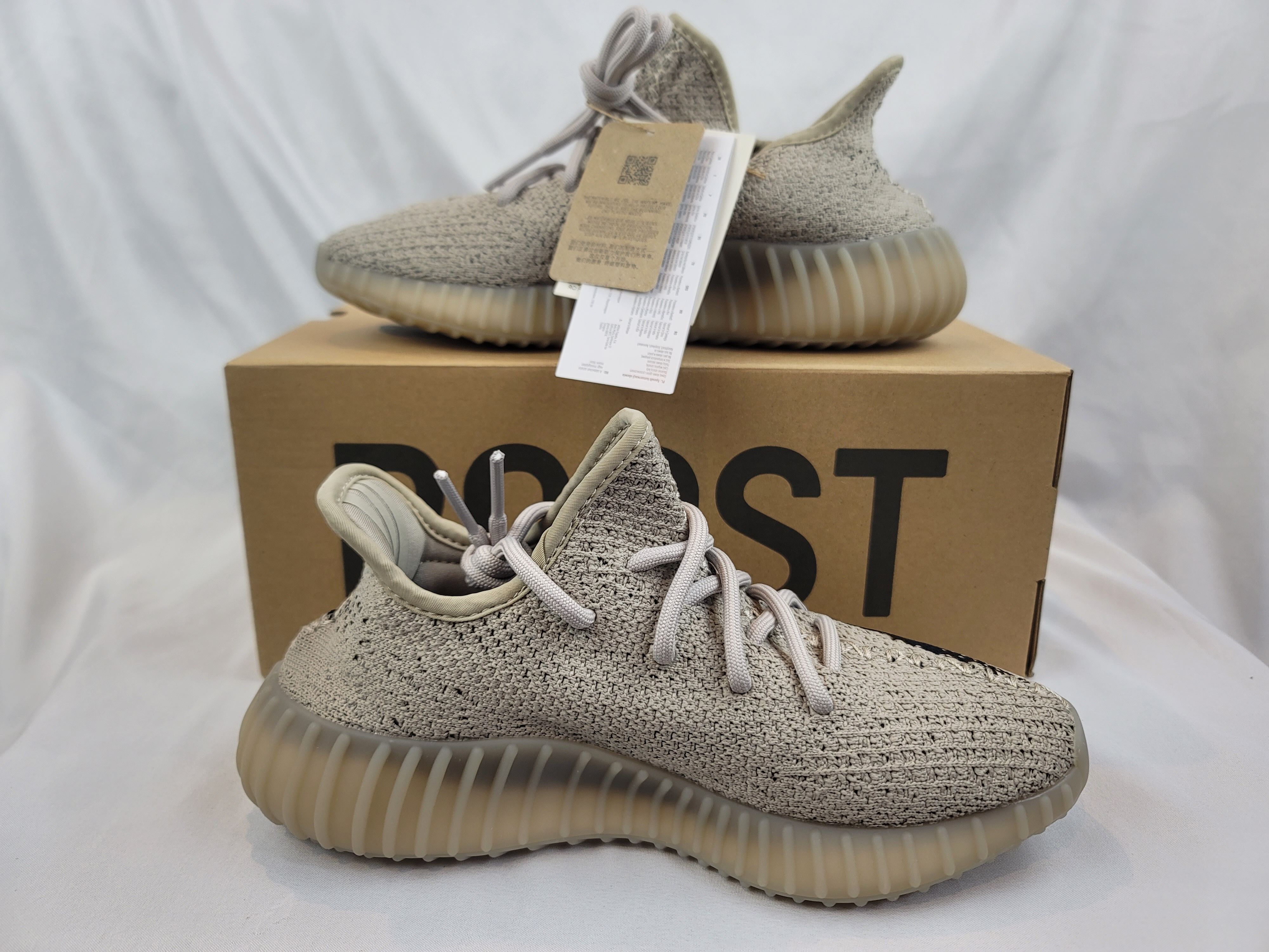 Adidas × Kanye West Adidas Yeezy Boost 350 V2 "Slate" Men Size 4 (5W) BRAND NEW Size US 5 / IT 35 - 3 Thumbnail