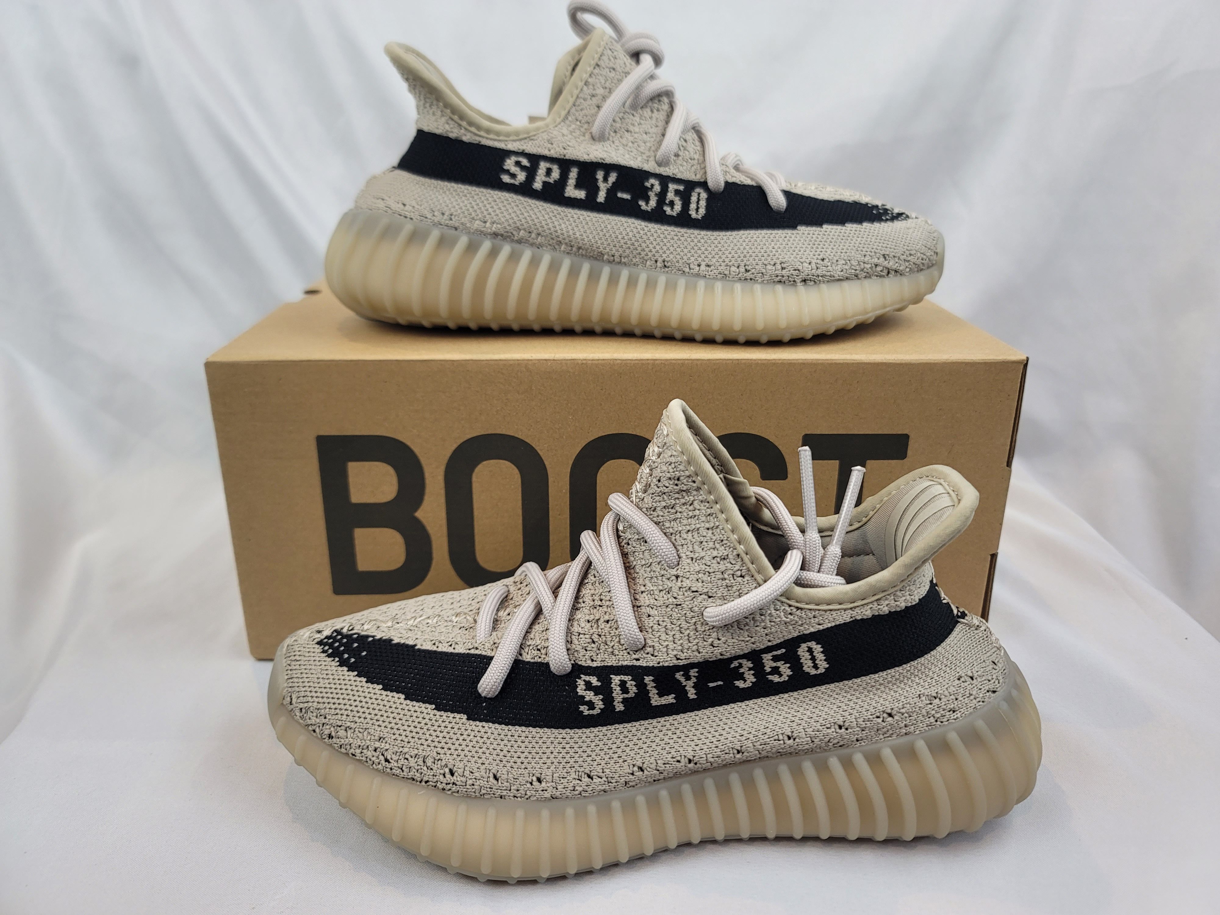 Adidas × Kanye West Adidas Yeezy Boost 350 V2 "Slate" Men Size 4 (5W) BRAND NEW Size US 5 / IT 35 - 2 Thumbnail