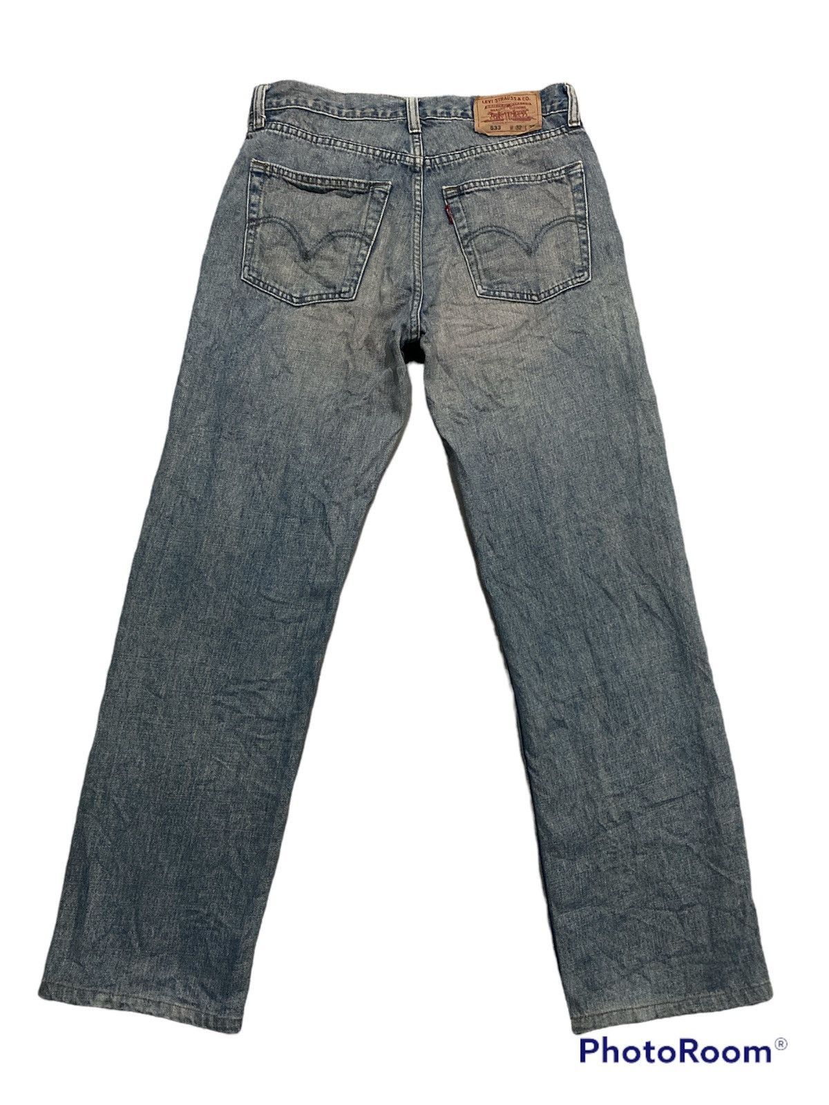 Levi's × Vintage Baggy Jeans Vintage Levis 533 Mud Rusty Distressed Denim Size US 32 / EU 48 - 2 Thumbnail