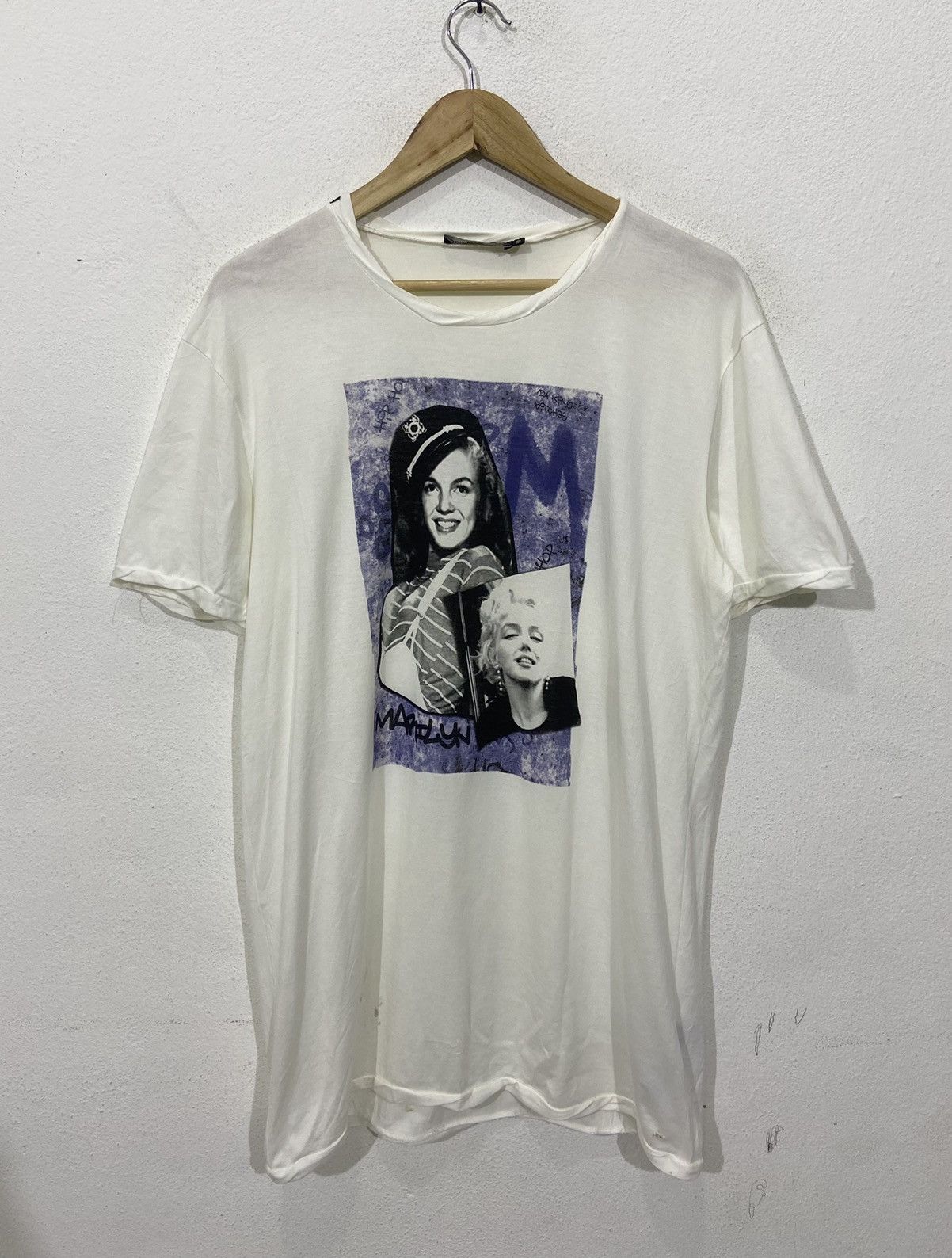 Dolce & Gabbana Dolce Gabbana Marilyn Monroe Milton H Greene Tshirt Size US L / EU 52-54 / 3 - 1 Thumbnail
