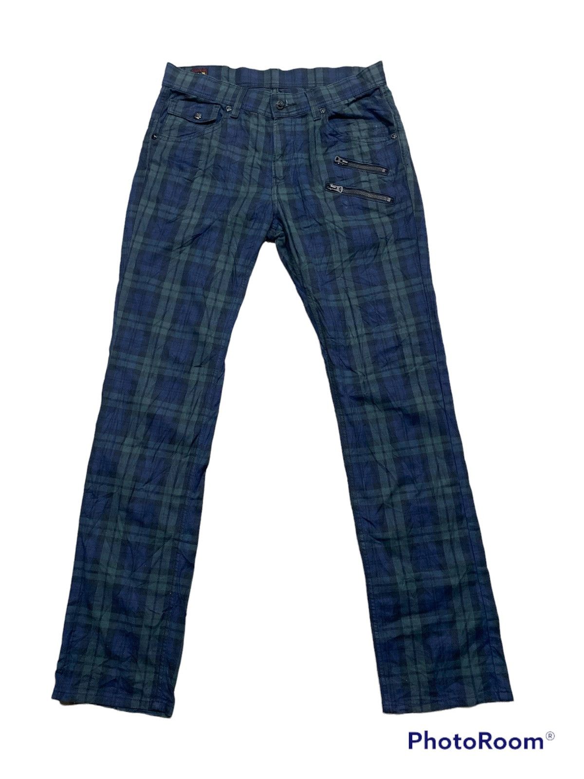Lee Japan LEE x TK Buckle Back Checkered Pants 231 Size US 34 / EU 50 - 1 Thumbnail