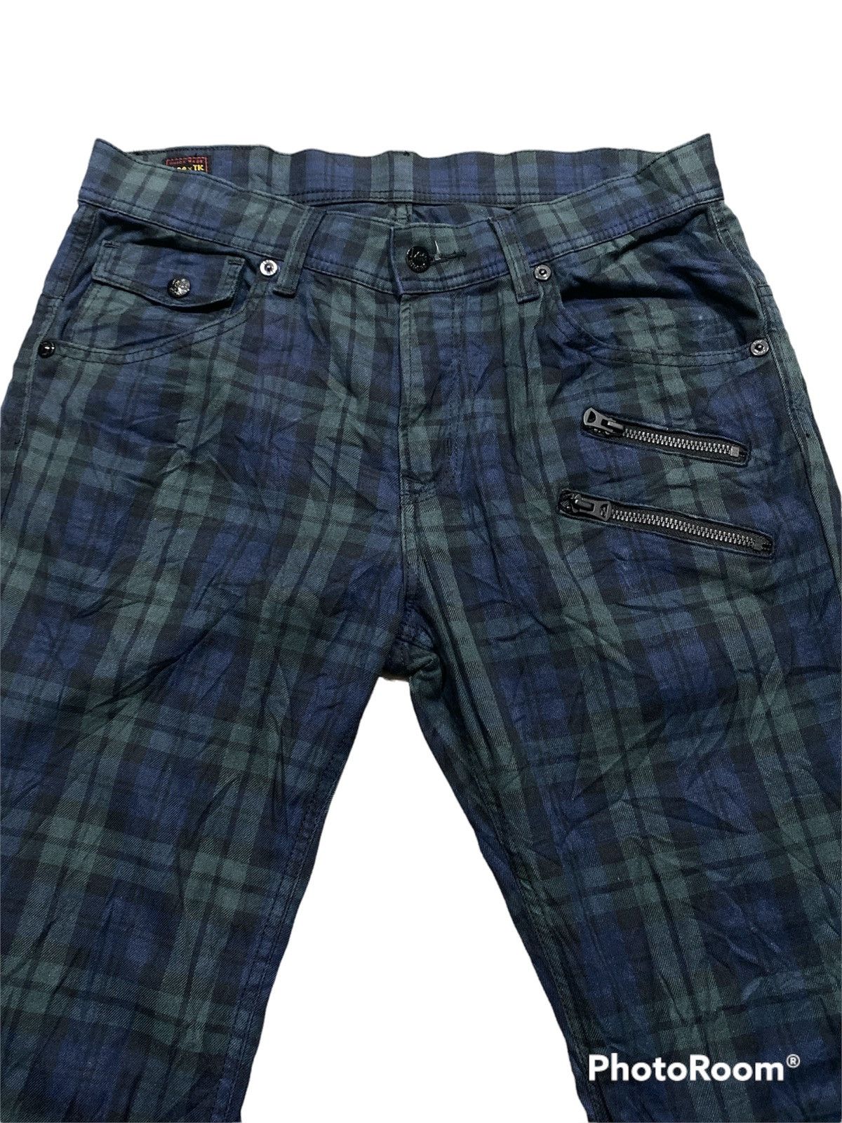 Lee Japan LEE x TK Buckle Back Checkered Pants 231 Size US 34 / EU 50 - 2 Thumbnail