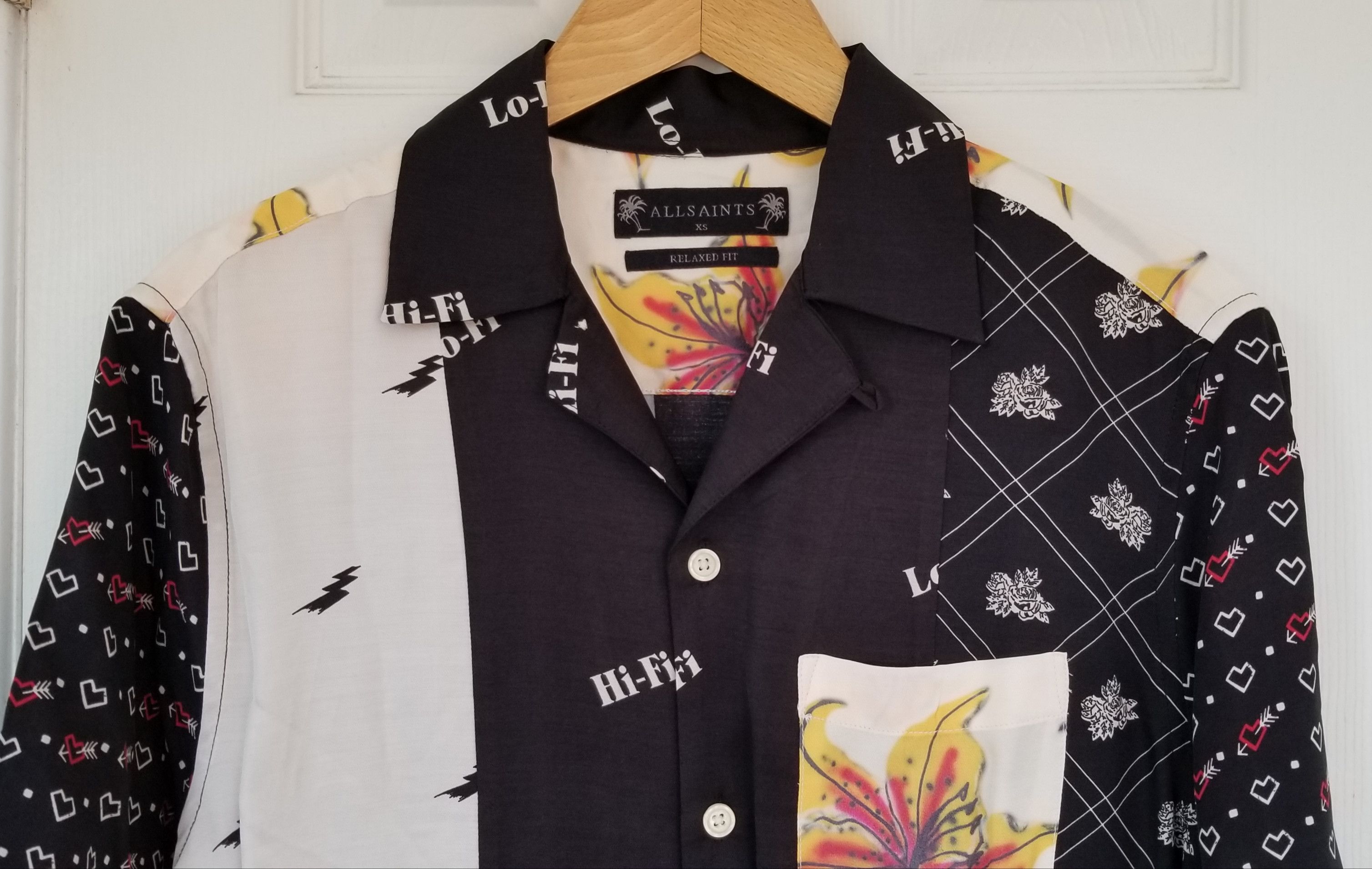 Allsaints Allsaints Limited-Edition Reclaim Viscose Camp Hawaiian XS Size US XS / EU 42 / 0 - 5 Thumbnail
