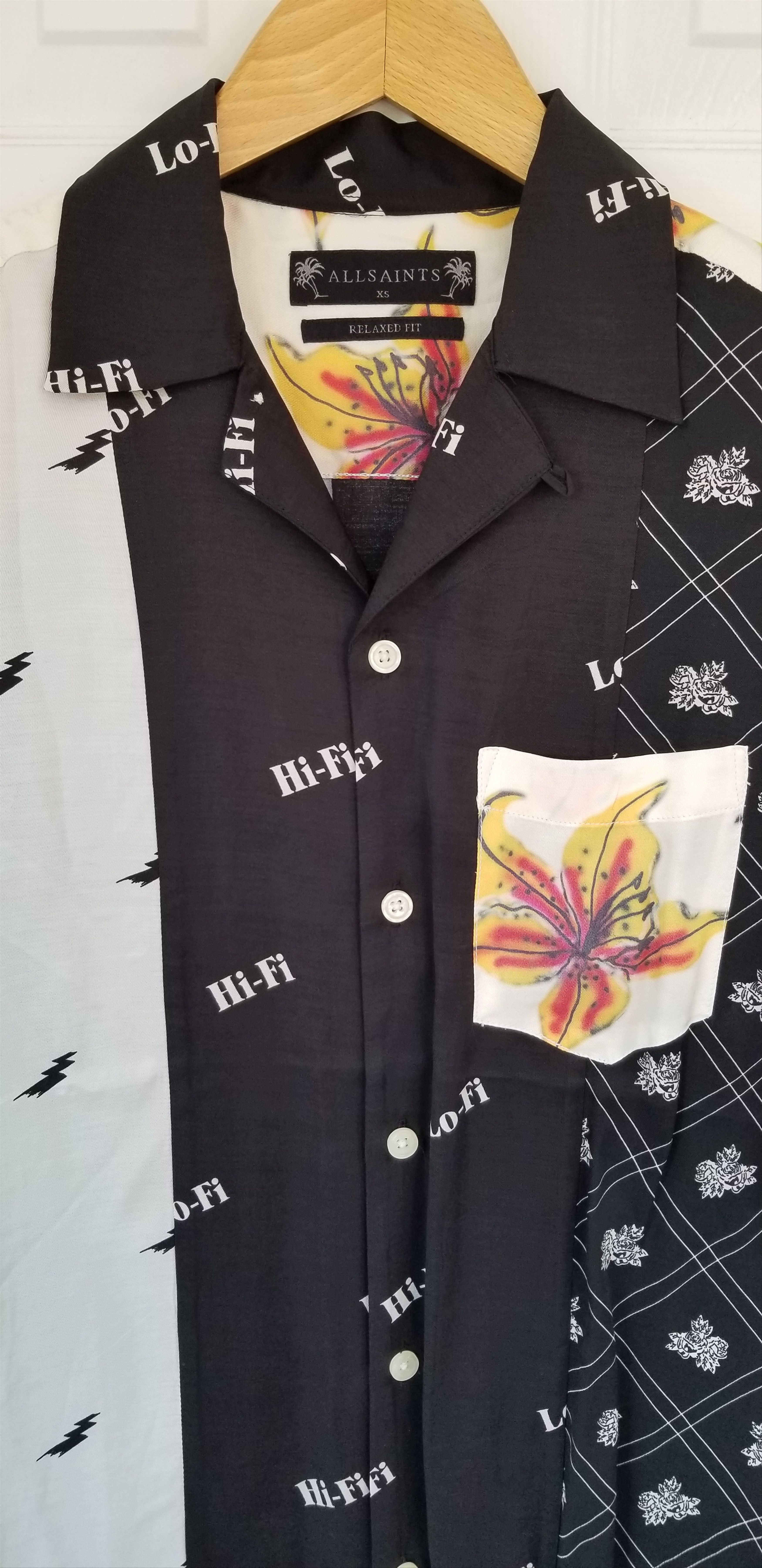 Allsaints Allsaints Limited-Edition Reclaim Viscose Camp Hawaiian XS Size US XS / EU 42 / 0 - 4 Thumbnail