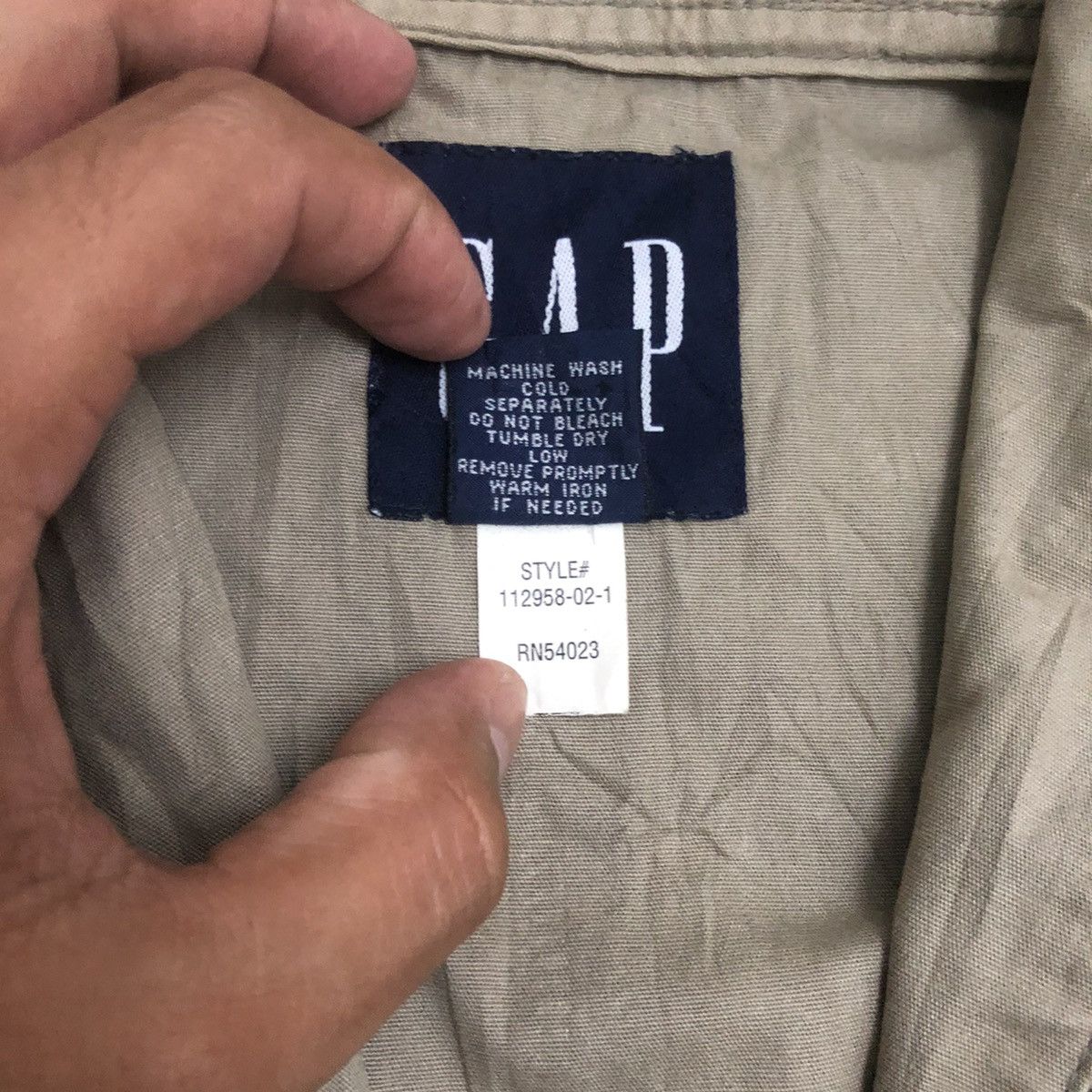 Gap Rare rainforest oversize jacket anorak design like XXL size Size US M / EU 48-50 / 2 - 11 Thumbnail