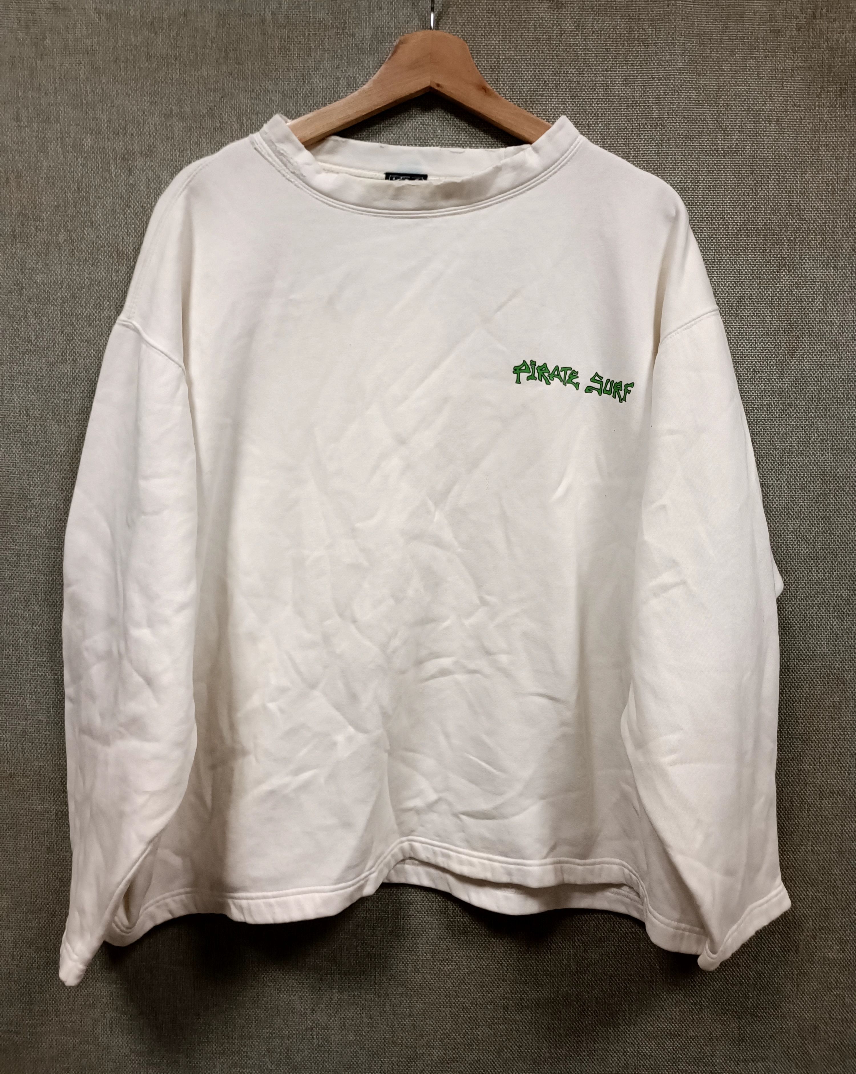 Vintage vintage sweatshirt Pirate Surf very rare Size US XL / EU 56 / 4 - 2 Thumbnail