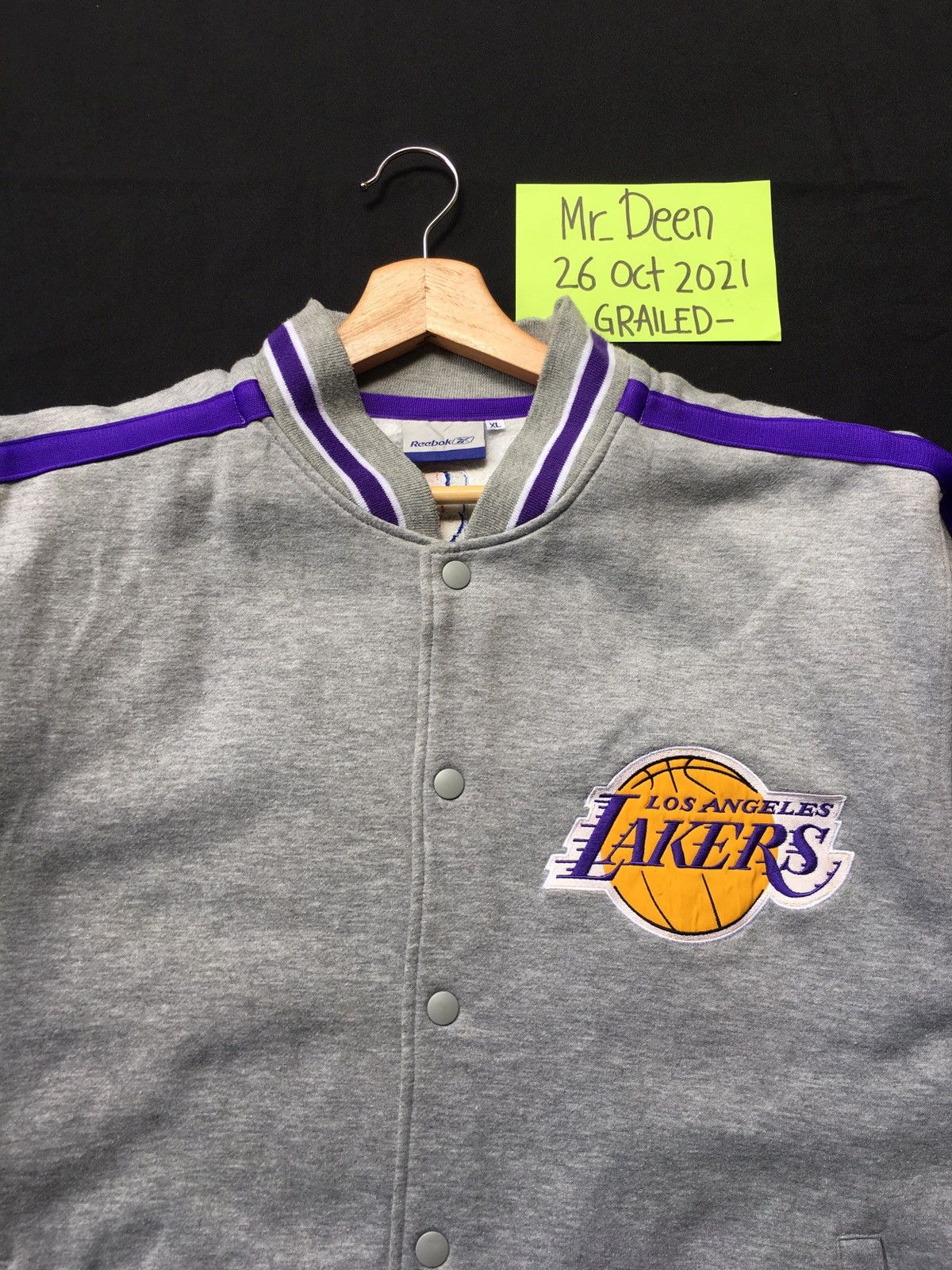 NBA Vintage LA Lakers NBA Varsity Jacket / Sweater Size US L / EU 52-54 / 3 - 5 Thumbnail