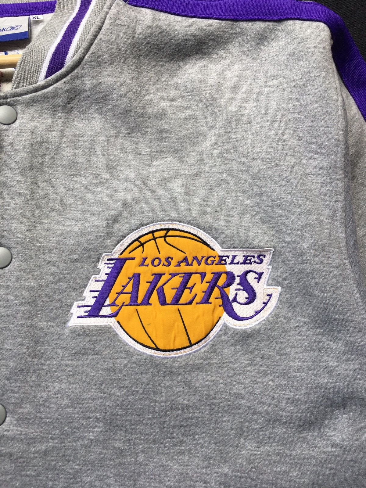 NBA Vintage LA Lakers NBA Varsity Jacket / Sweater Size US L / EU 52-54 / 3 - 6 Thumbnail