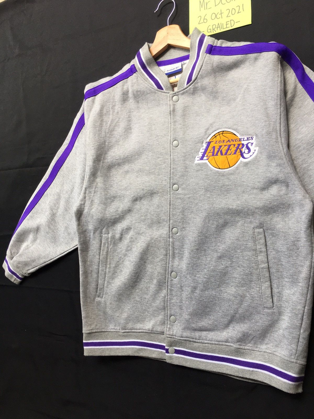 NBA Vintage LA Lakers NBA Varsity Jacket / Sweater Size US L / EU 52-54 / 3 - 4 Thumbnail