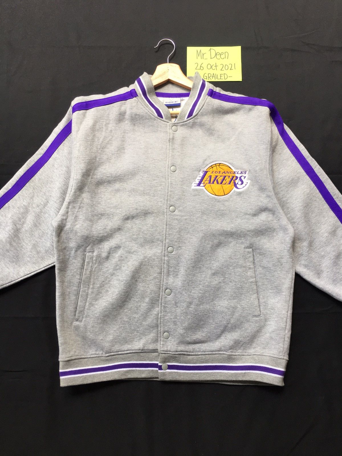 NBA Vintage LA Lakers NBA Varsity Jacket / Sweater Size US L / EU 52-54 / 3 - 2 Thumbnail