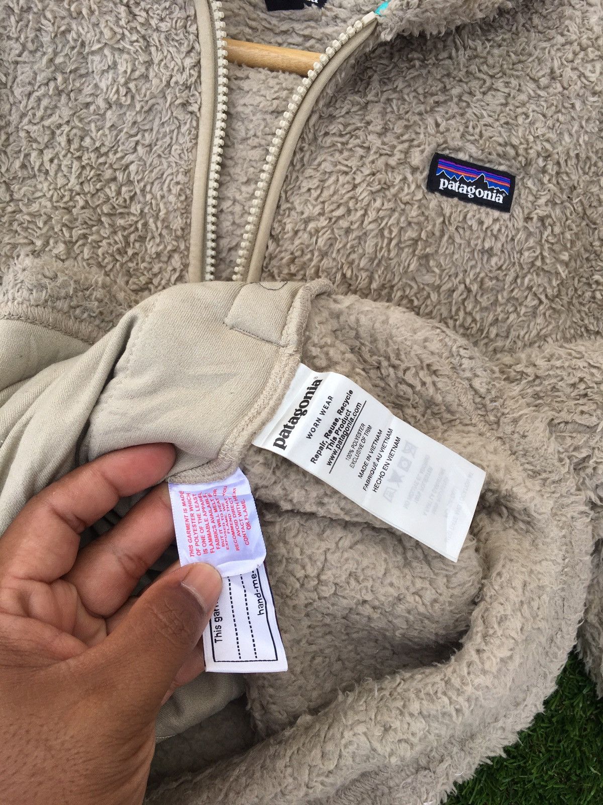 Patagonia Vintage Patagonia Fleece Hooded Sweater Size US S / EU 44-46 / 1 - 13 Thumbnail