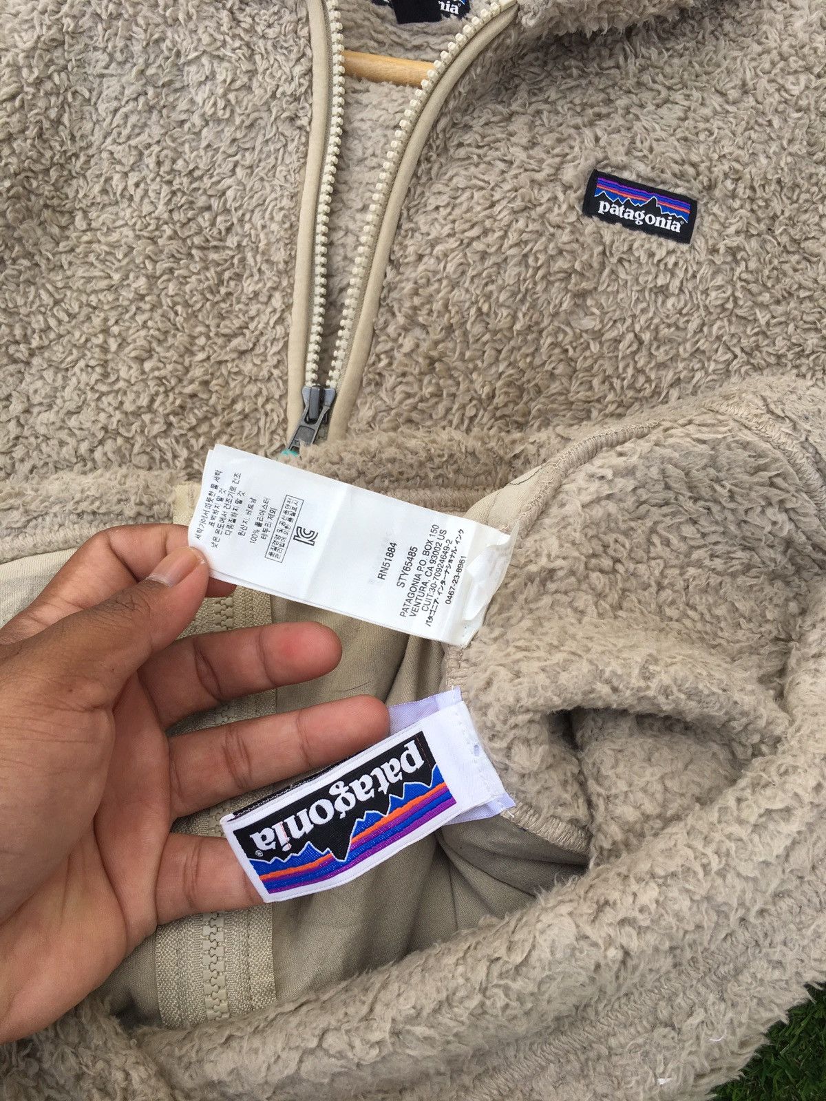 Patagonia Vintage Patagonia Fleece Hooded Sweater Size US S / EU 44-46 / 1 - 12 Thumbnail