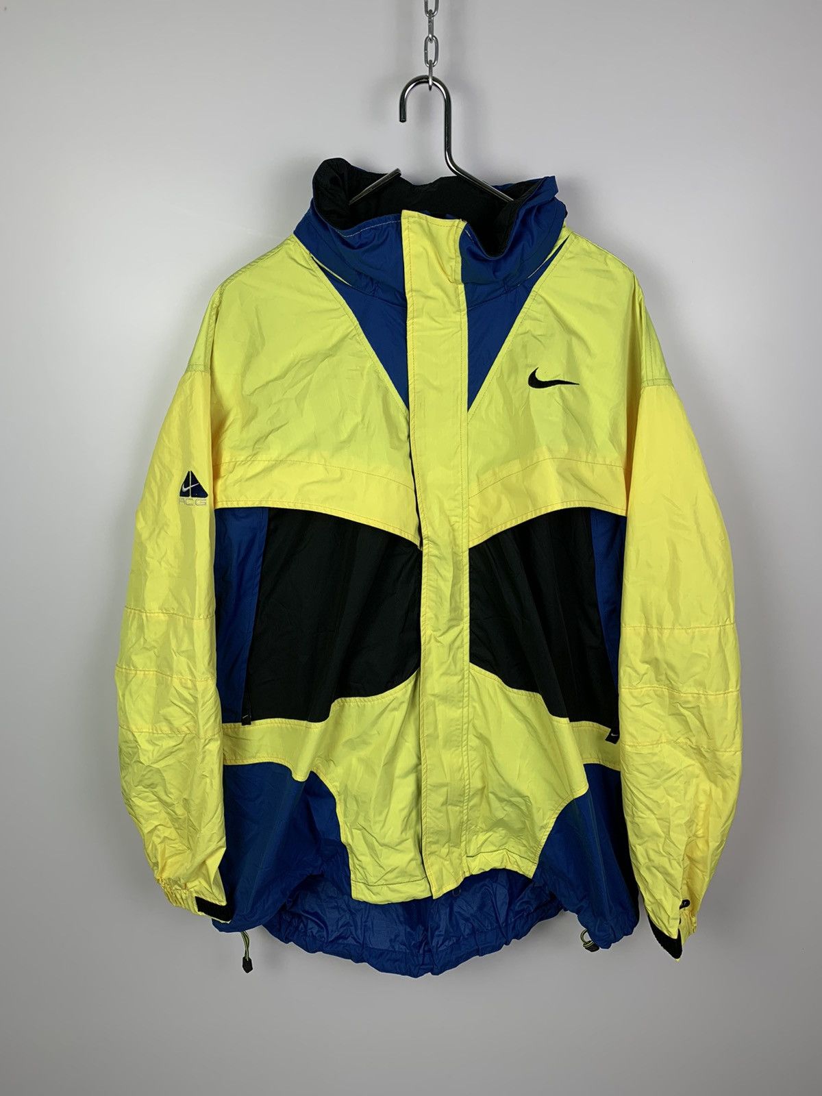 Vintage Nike ACG Vintage Light Jacket Bag Transformer Grailed