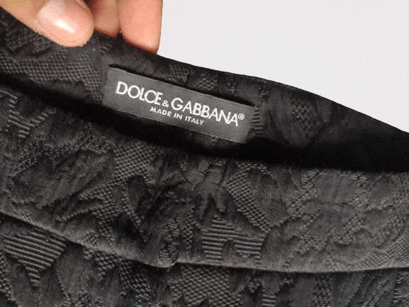 Dolce & Gabbana Dolce Gabbana Pants Design 40 IT Black Flowers Size 27" / US 4 / IT 40 - 4 Thumbnail