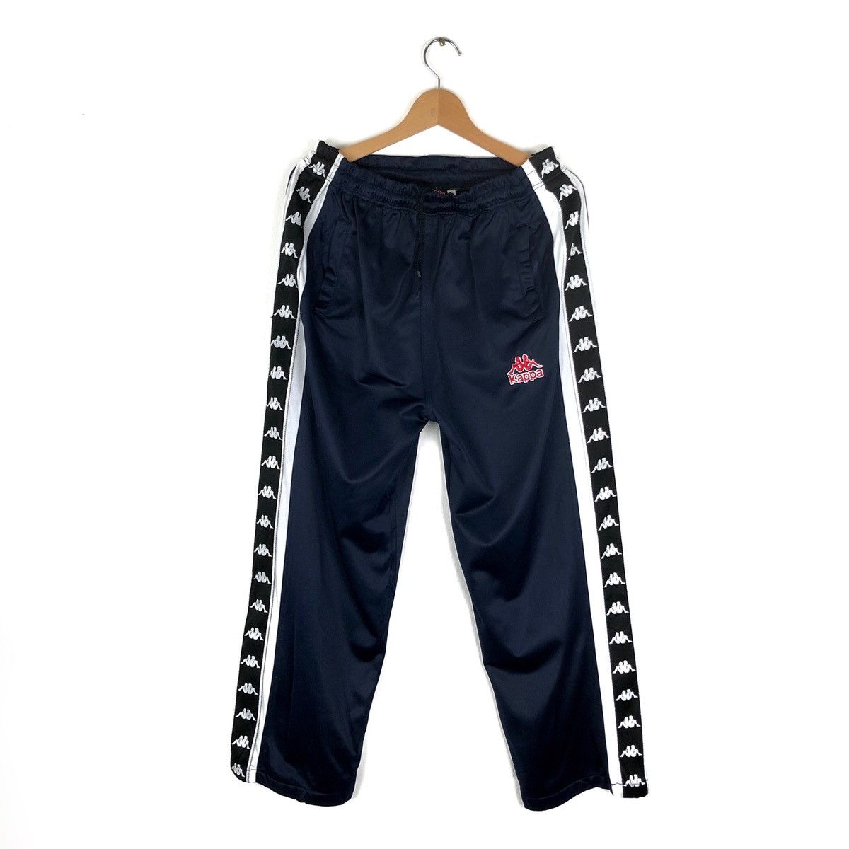 Vintage Kappa Side Tape Streetwear Track Pants