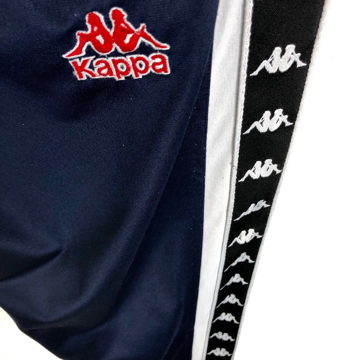 Kappa × Vintage Vintage Kappa Side Tape Streetwear Track Pants Size US 36 / EU 52 - 3 Thumbnail