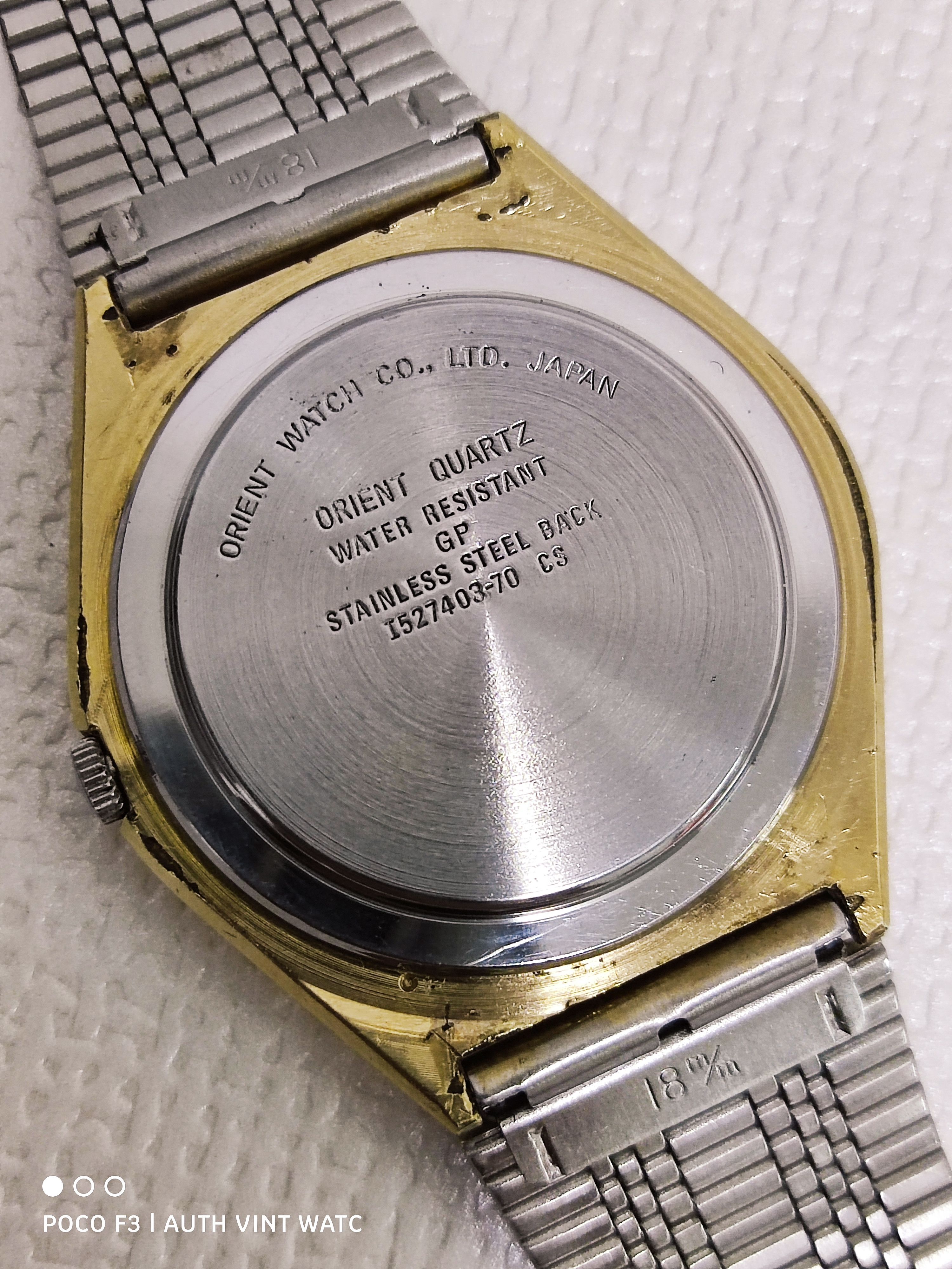 Orient Authentic Vintage 1970s Orient Quartz Gold Men Size ONE SIZE - 8 Thumbnail