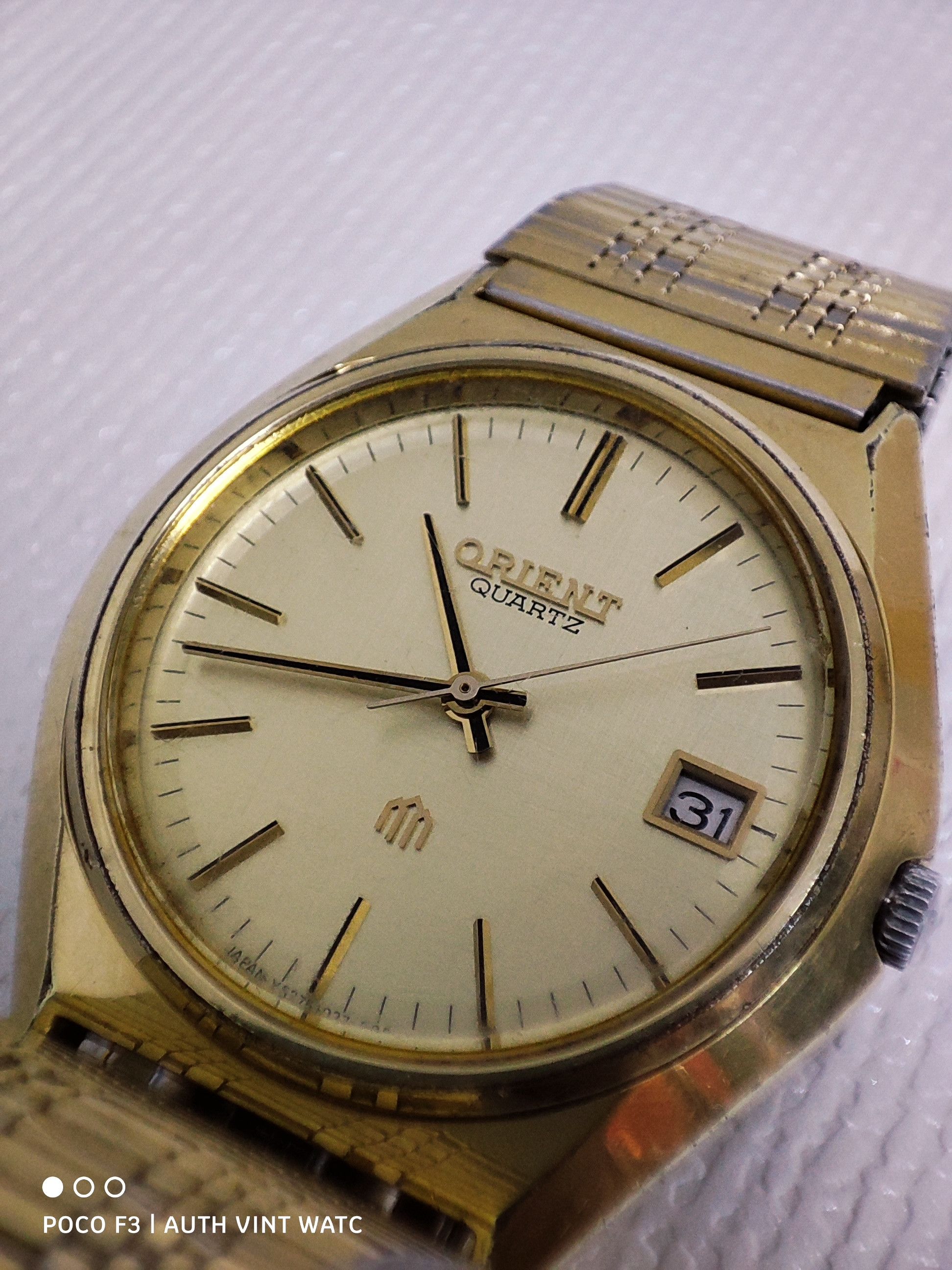 Orient Authentic Vintage 1970s Orient Quartz Gold Men Size ONE SIZE - 6 Thumbnail