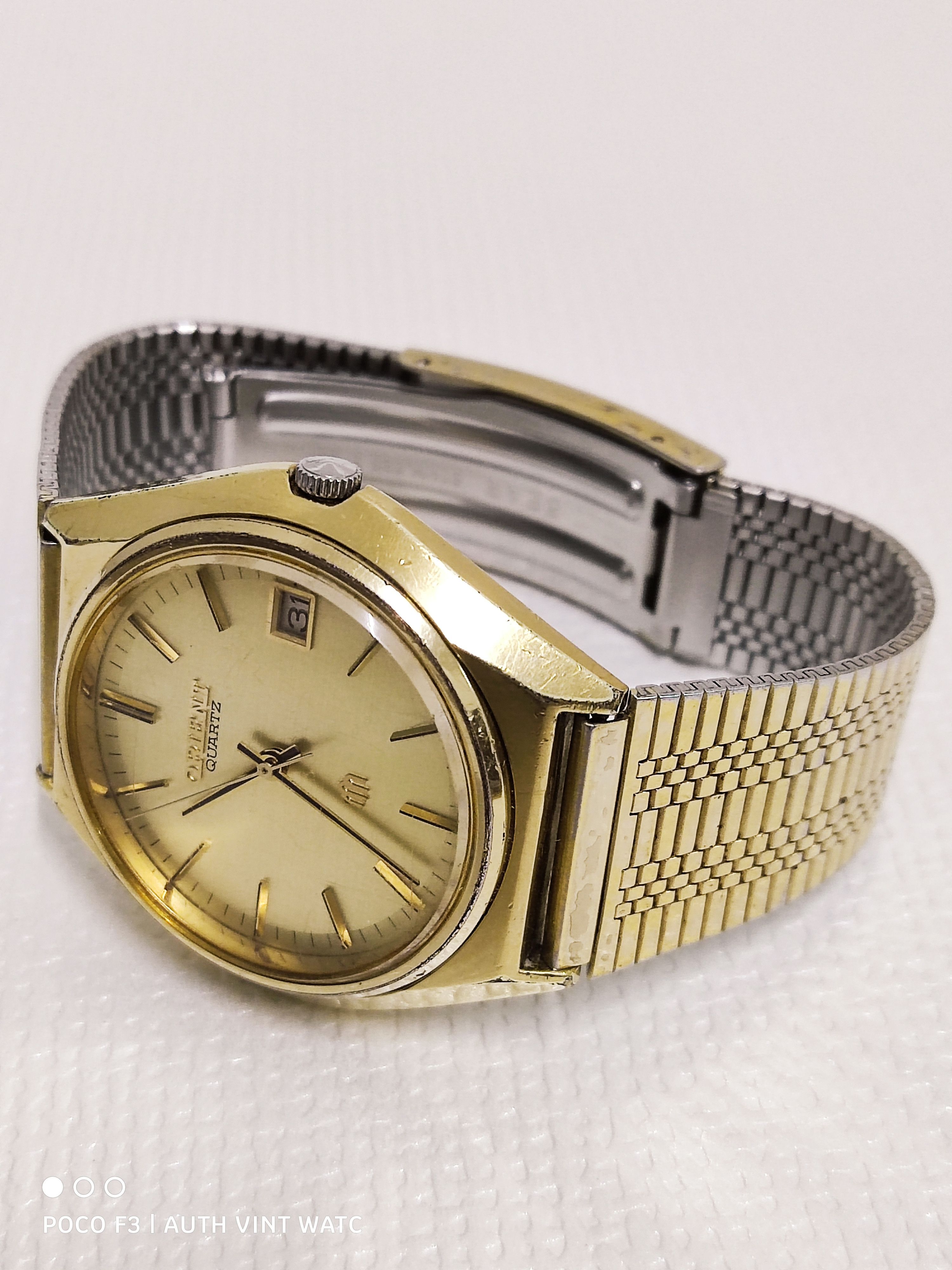 Orient Authentic Vintage 1970s Orient Quartz Gold Men Size ONE SIZE - 7 Thumbnail