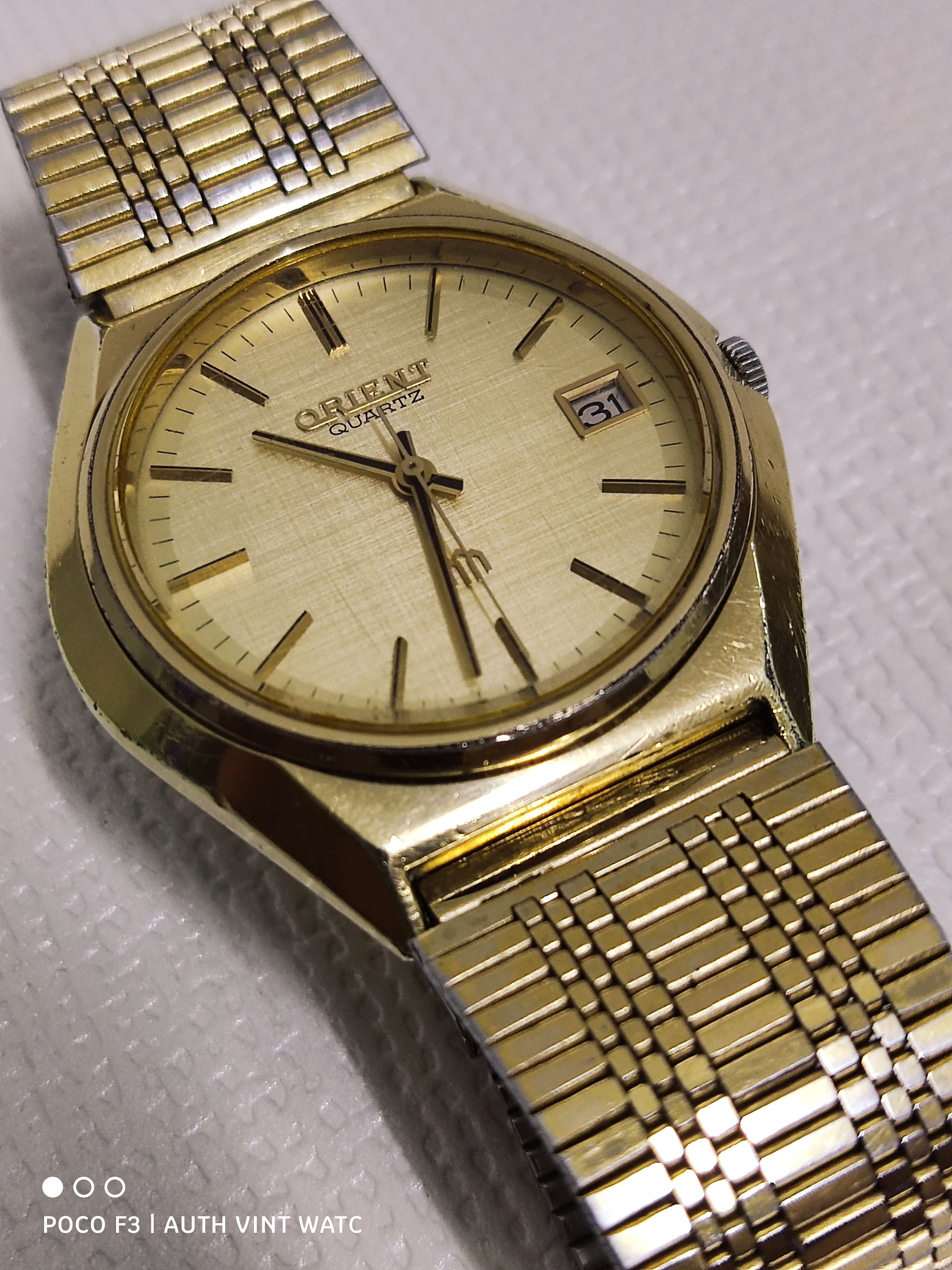Orient Authentic Vintage 1970s Orient Quartz Gold Men Size ONE SIZE - 1 Thumbnail