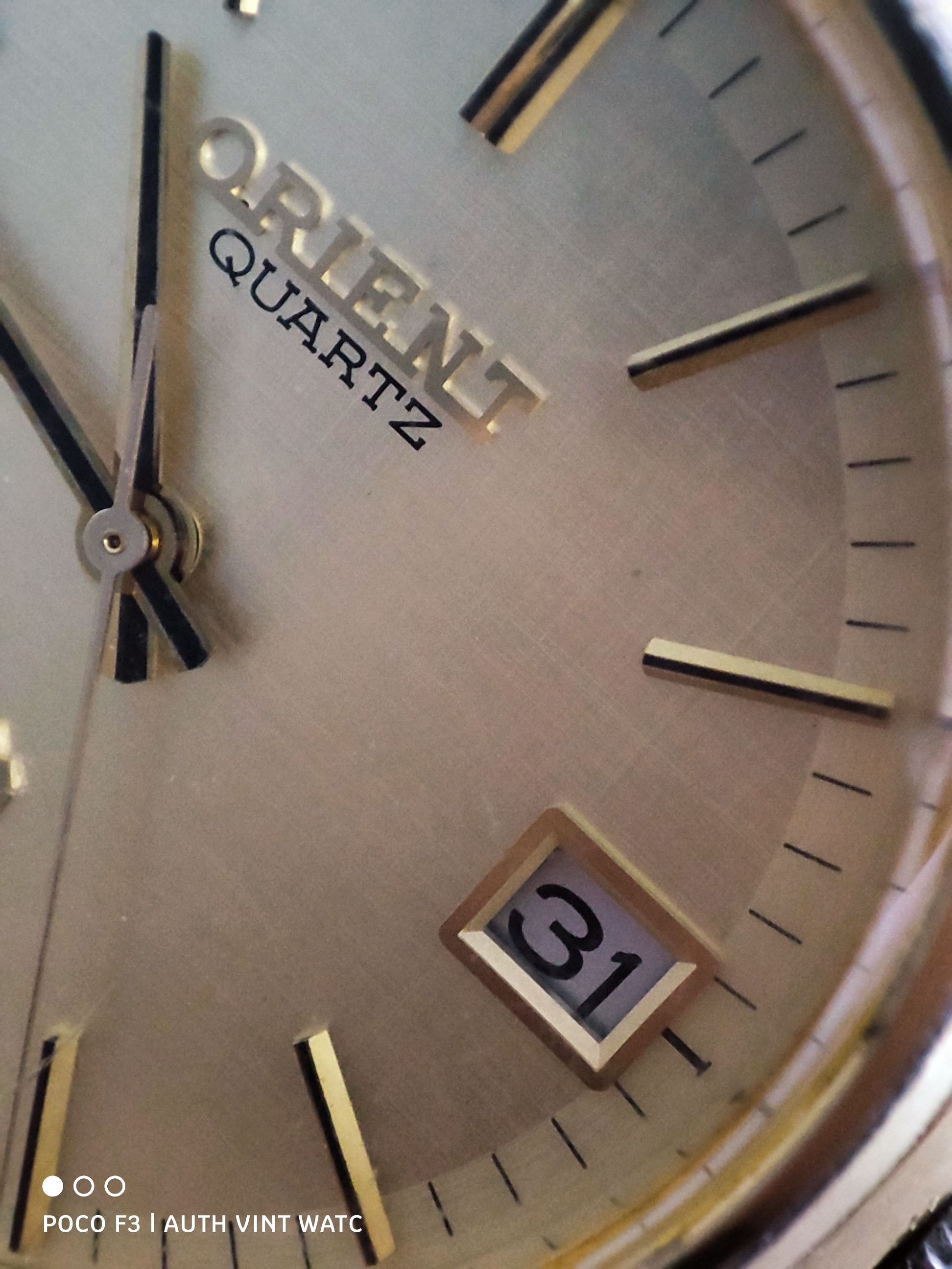 Orient Authentic Vintage 1970s Orient Quartz Gold Men Size ONE SIZE - 2 Thumbnail