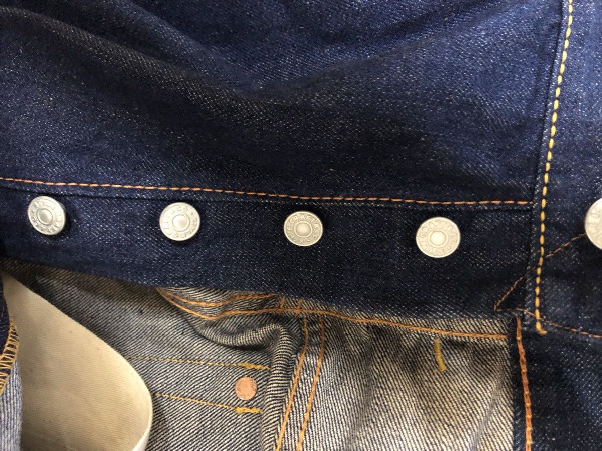 Evisu Vintage Evisu Lot No2 Redline Denim Big Logo Size US 34 / EU 50 - 18 Thumbnail