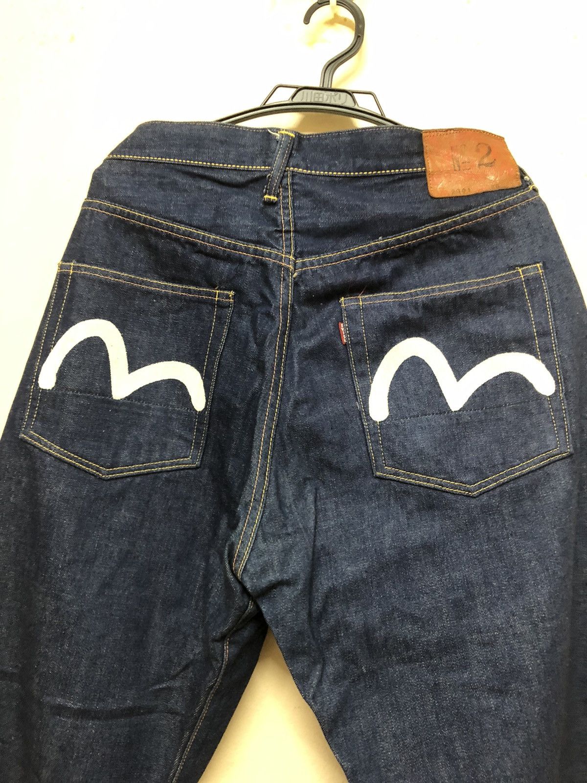 Evisu Vintage Evisu Lot No2 Redline Denim Big Logo Size US 34 / EU 50 - 22 Thumbnail