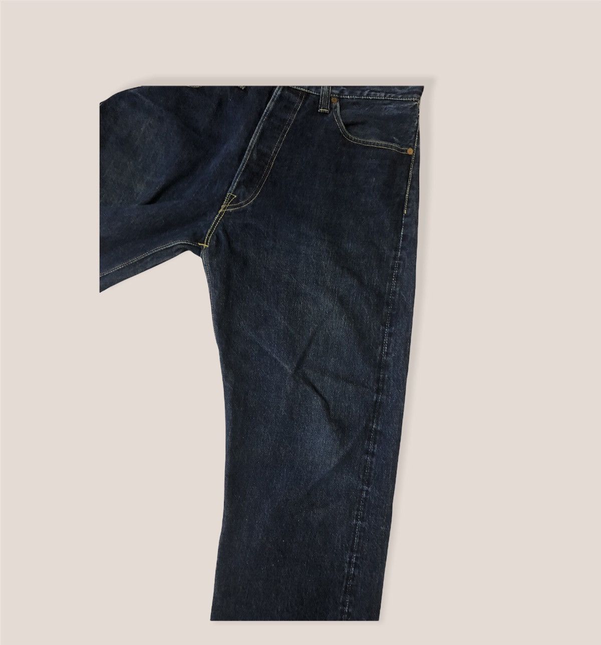 Evisu Vintage Evisu Lot No2 Redline Denim Big Logo Size US 34 / EU 50 - 9 Thumbnail