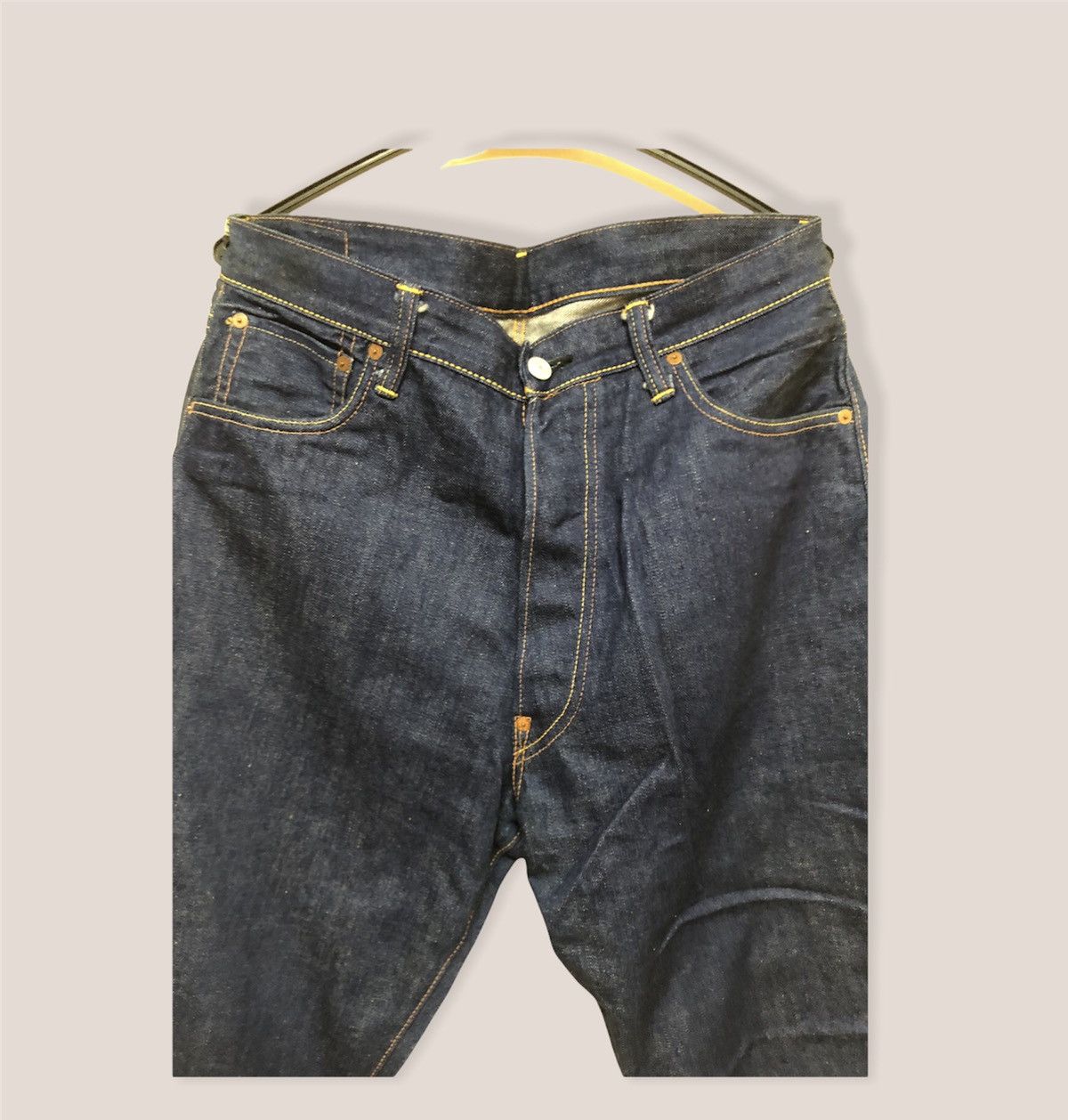 Evisu Vintage Evisu Lot No2 Redline Denim Big Logo Size US 34 / EU 50 - 11 Thumbnail