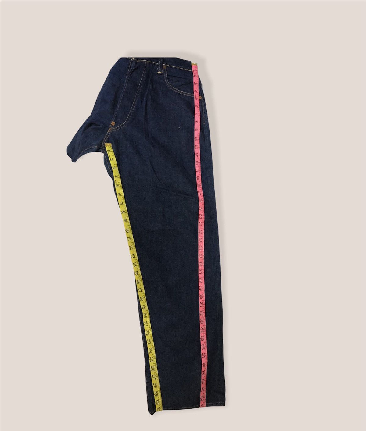 Evisu Vintage Evisu Lot No2 Redline Denim Big Logo Size US 34 / EU 50 - 14 Thumbnail
