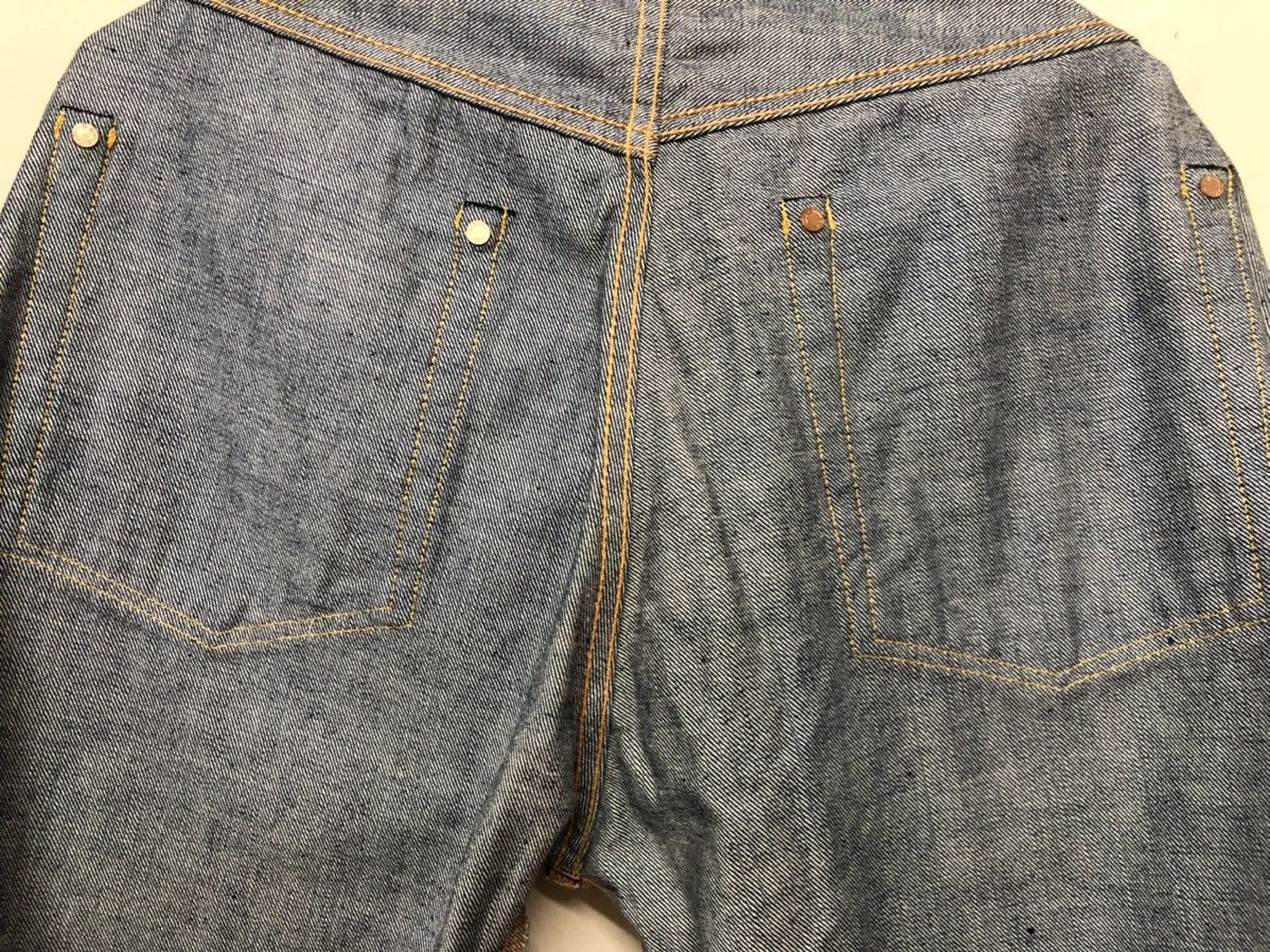 Evisu Vintage Evisu Lot No2 Redline Denim Big Logo Size US 34 / EU 50 - 17 Thumbnail