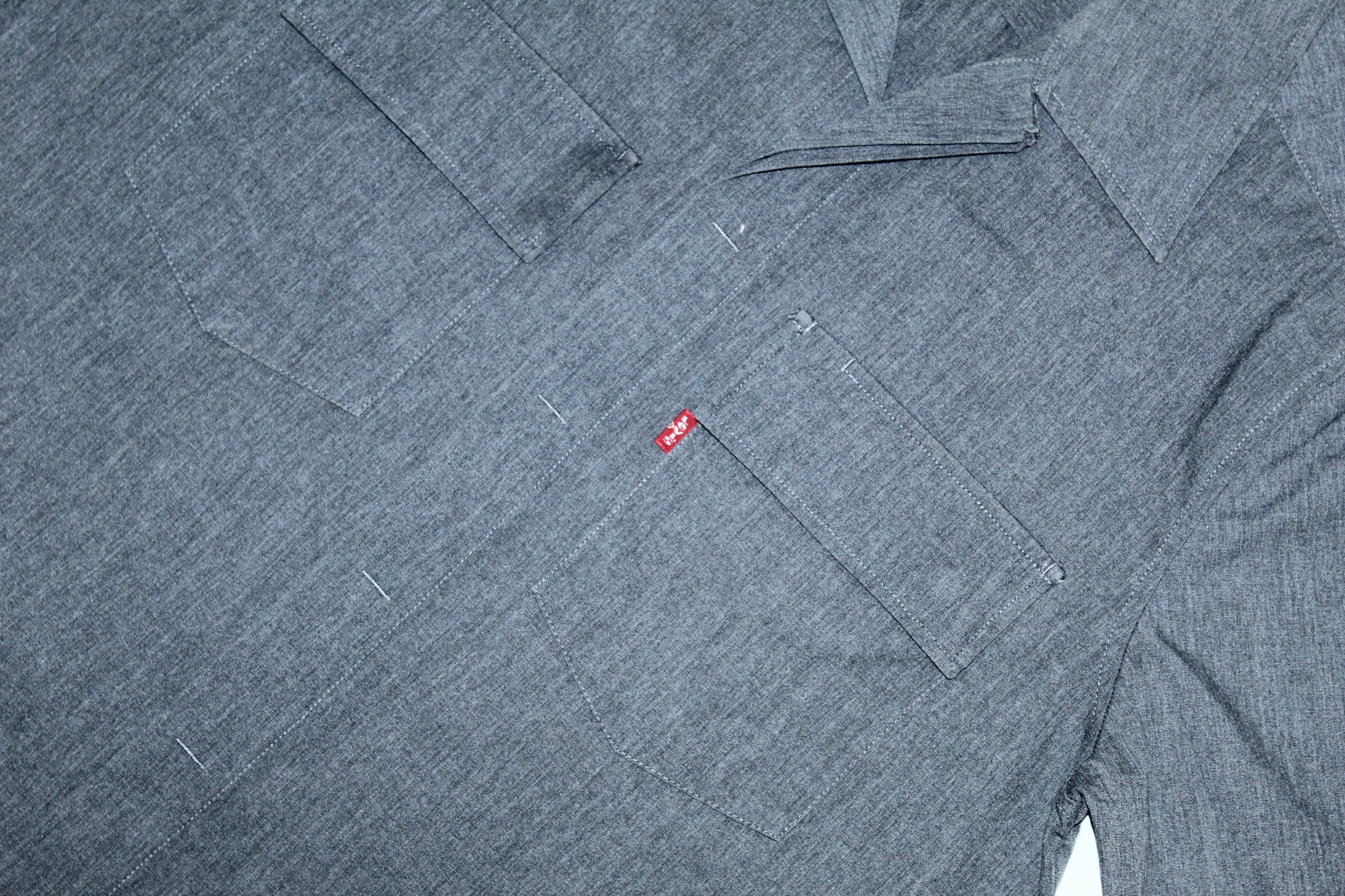 Levi's 🔥VTG🔥 Levi's Sta Prest Two Pockets Non Iron Work Shirt Size US M / EU 48-50 / 2 - 4 Thumbnail