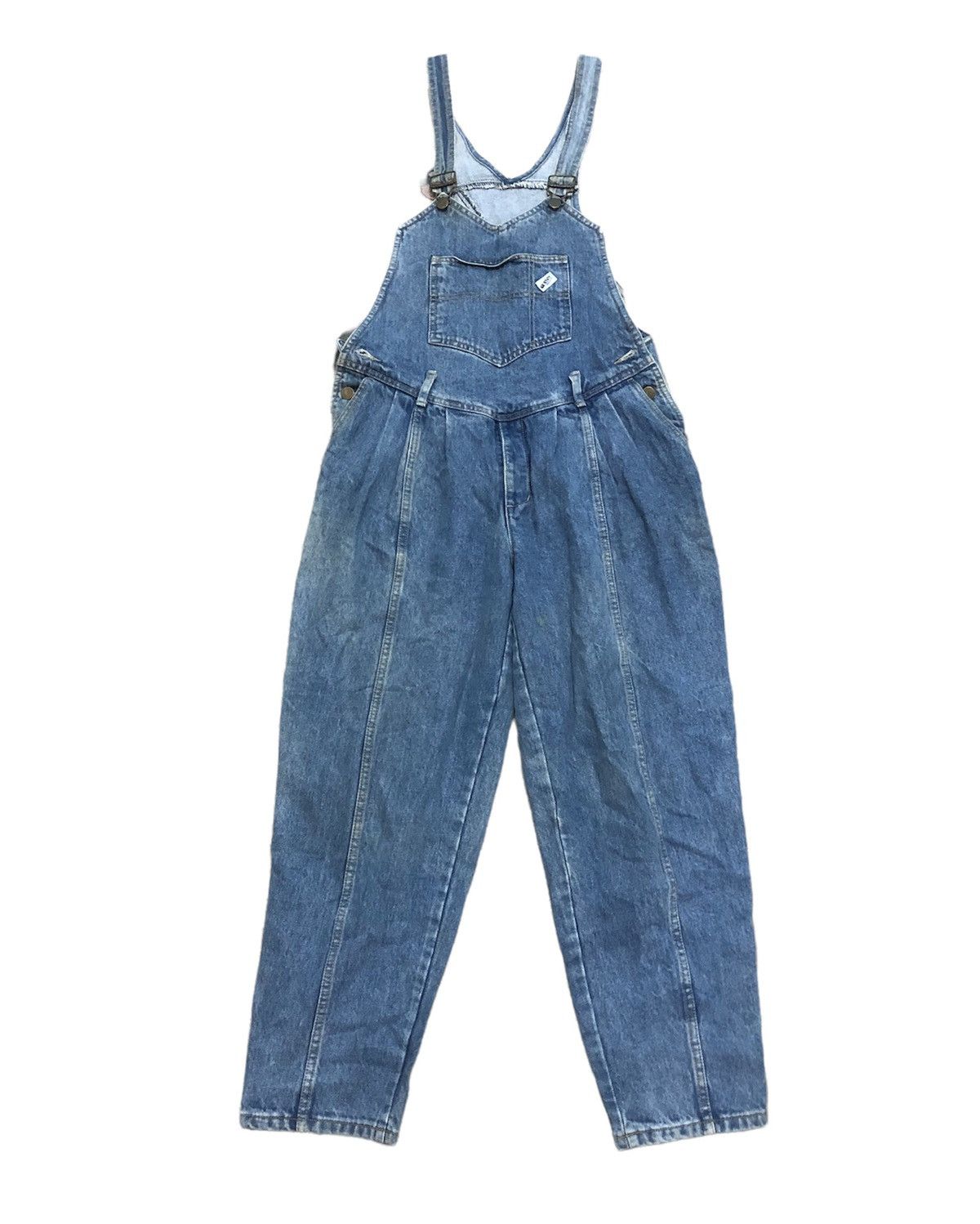 VTG GUESS Denim Bid Overalls Womens SZ outlet XSMALL Tapered Pockets 28755F USA