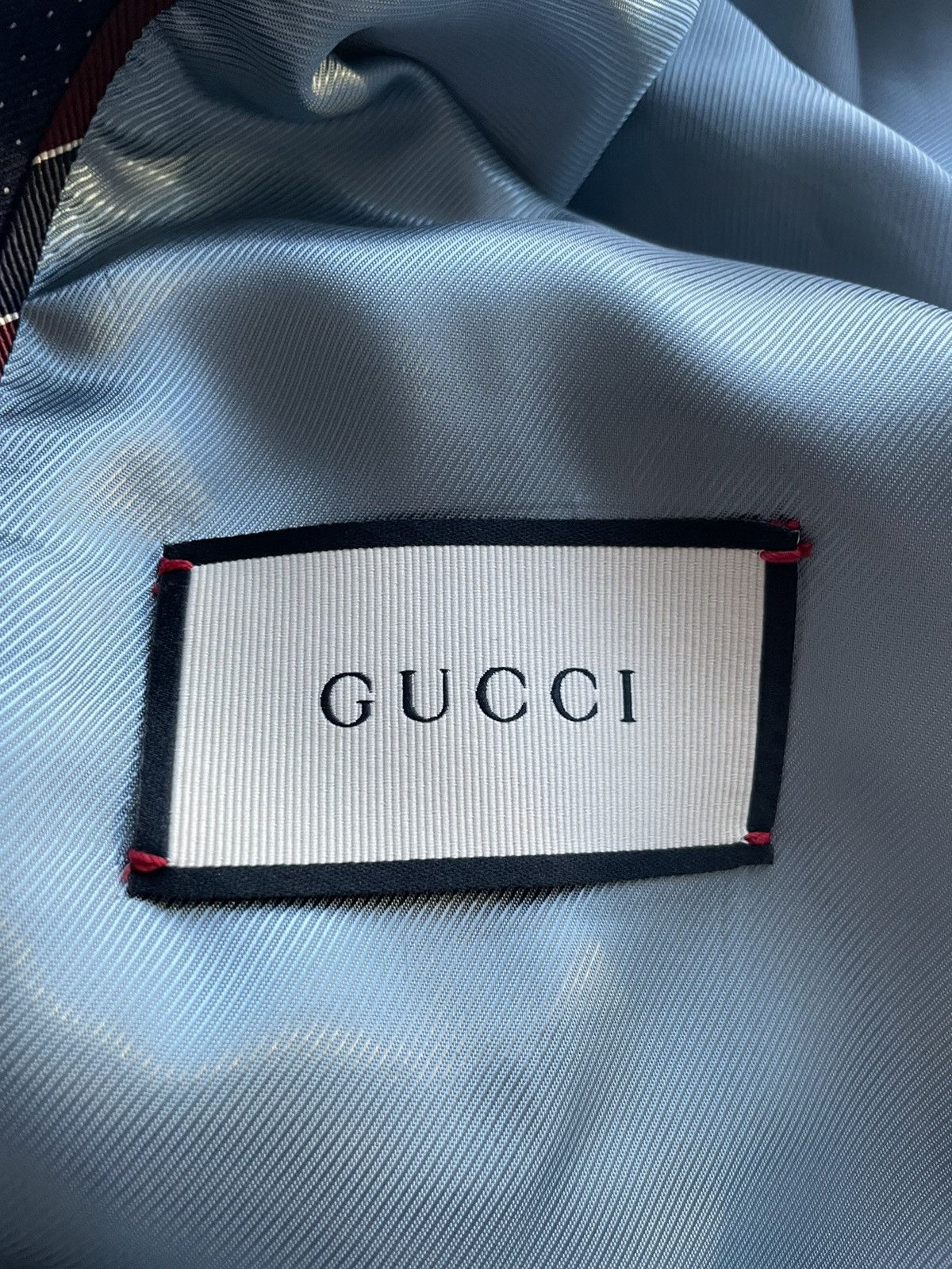Gucci $3K Value Super Rare Runway Gucci Wool Track Suit Blazer Size 54L - 11 Thumbnail