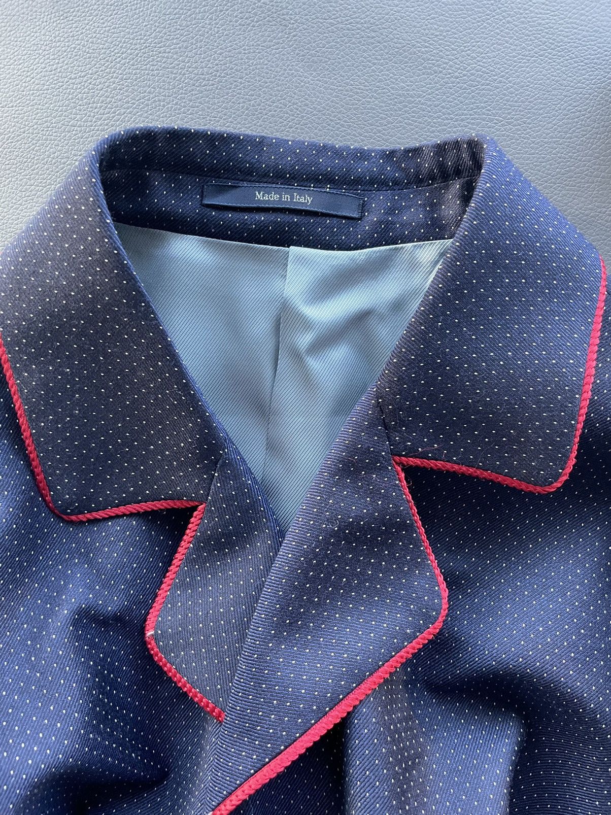 Gucci $3K Value Super Rare Runway Gucci Wool Track Suit Blazer Size 54L - 13 Thumbnail