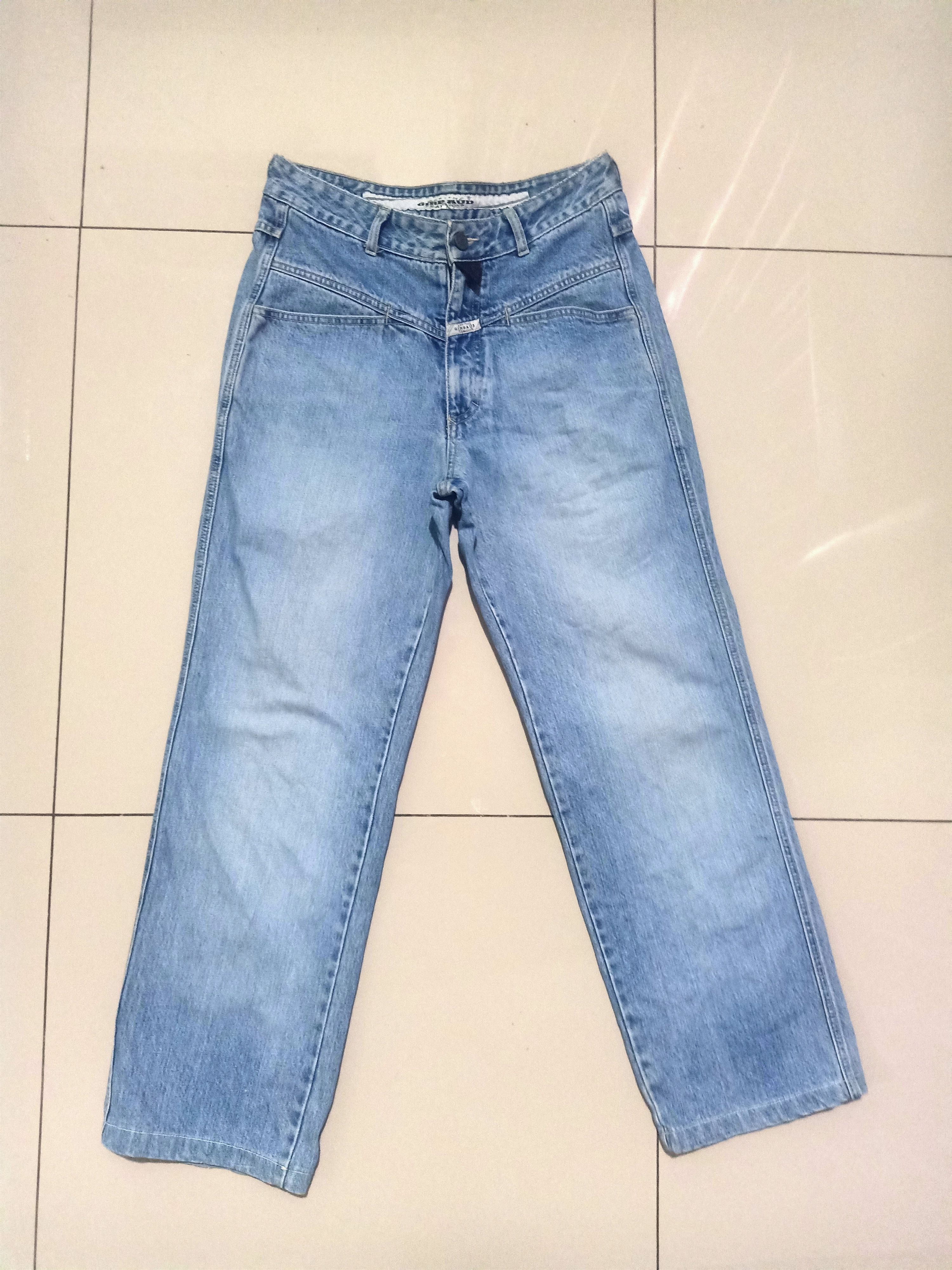 Marithe + Francois Girbaud Baggy Style distressed Jeans Marithe Franchois Girbaud Size US 30 / EU 46 - 1 Thumbnail