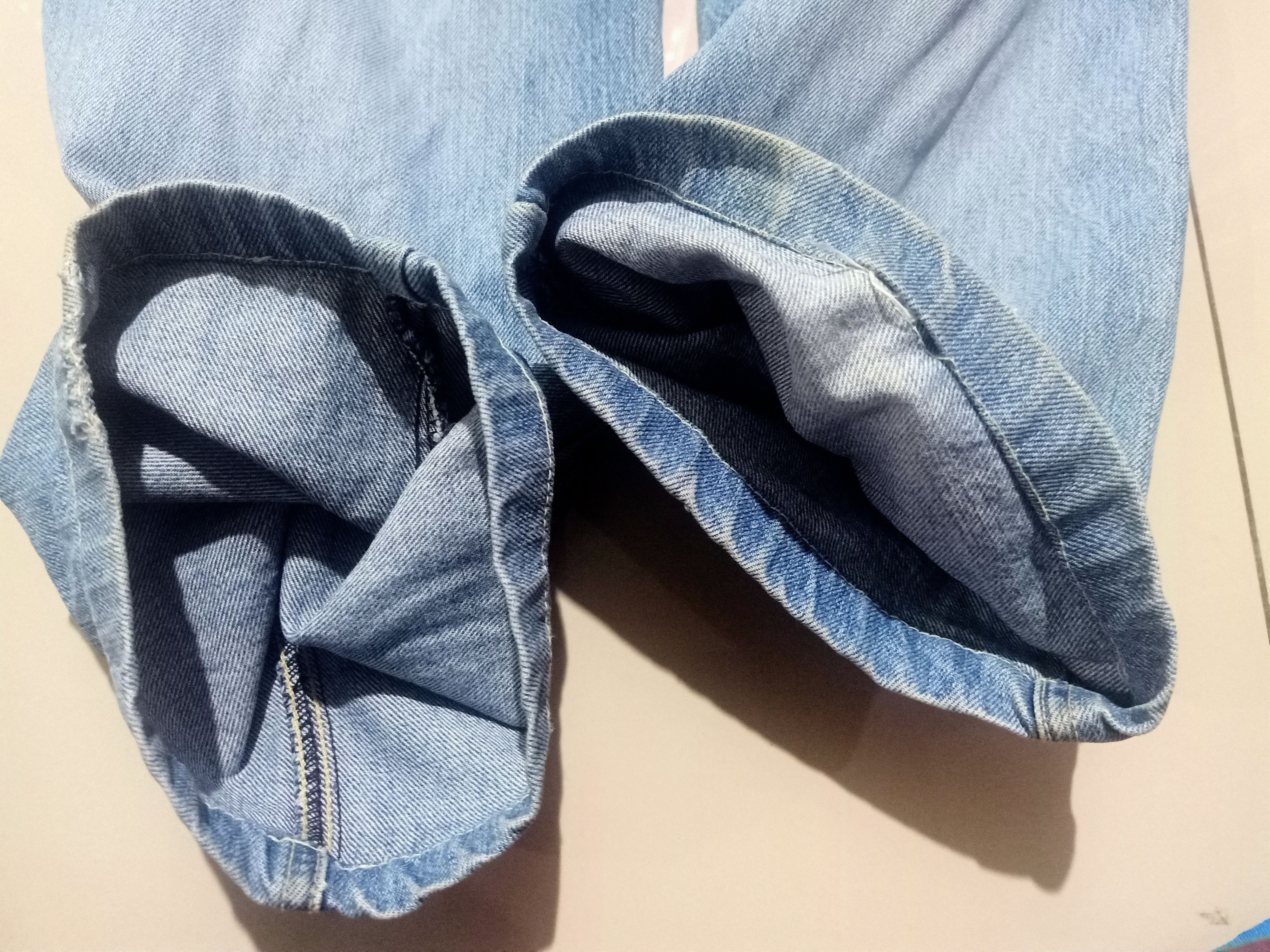 Marithe + Francois Girbaud Baggy Style distressed Jeans Marithe Franchois Girbaud Size US 30 / EU 46 - 14 Thumbnail